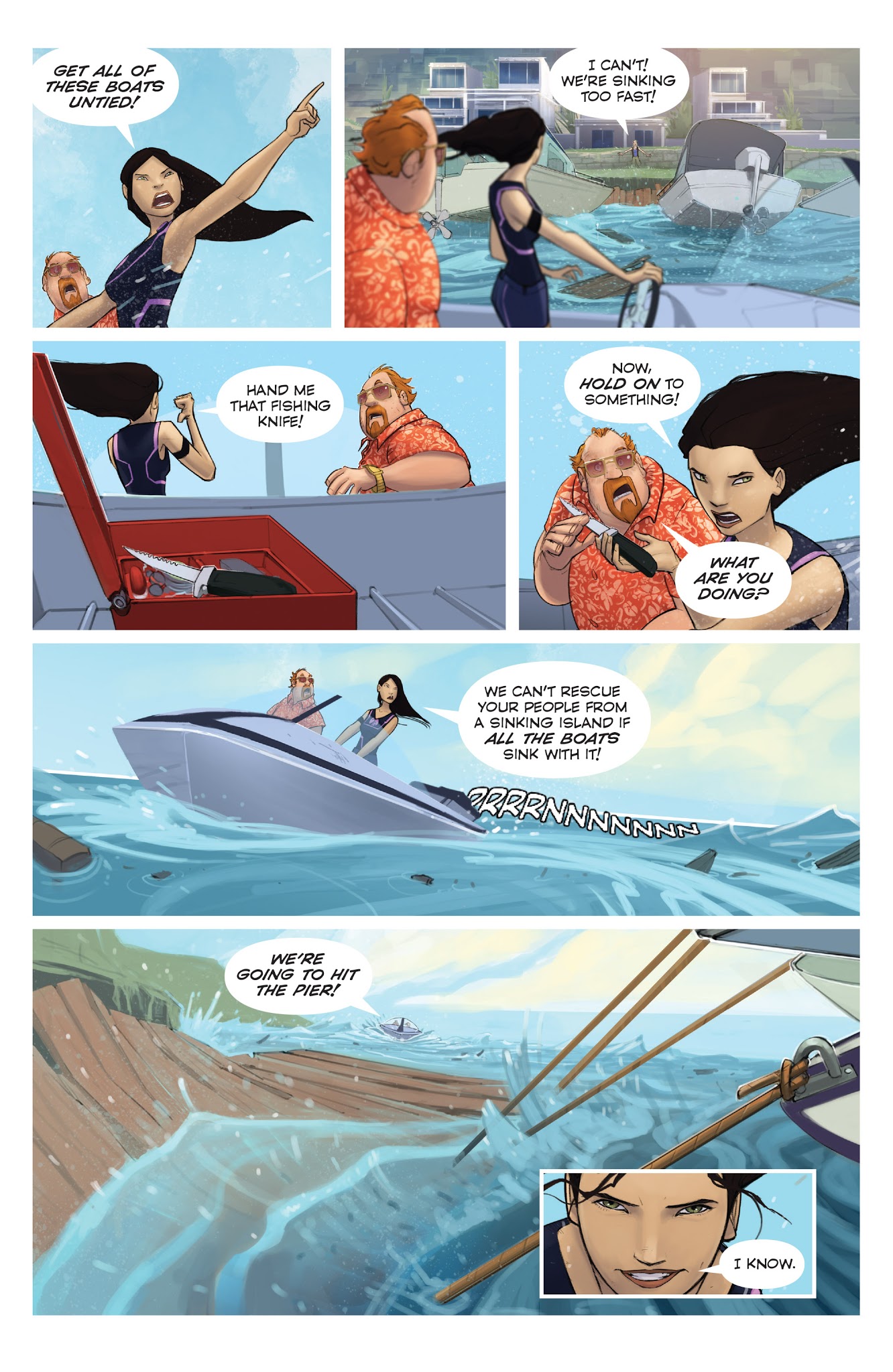 Read online The Deep comic -  Issue #6 - 4