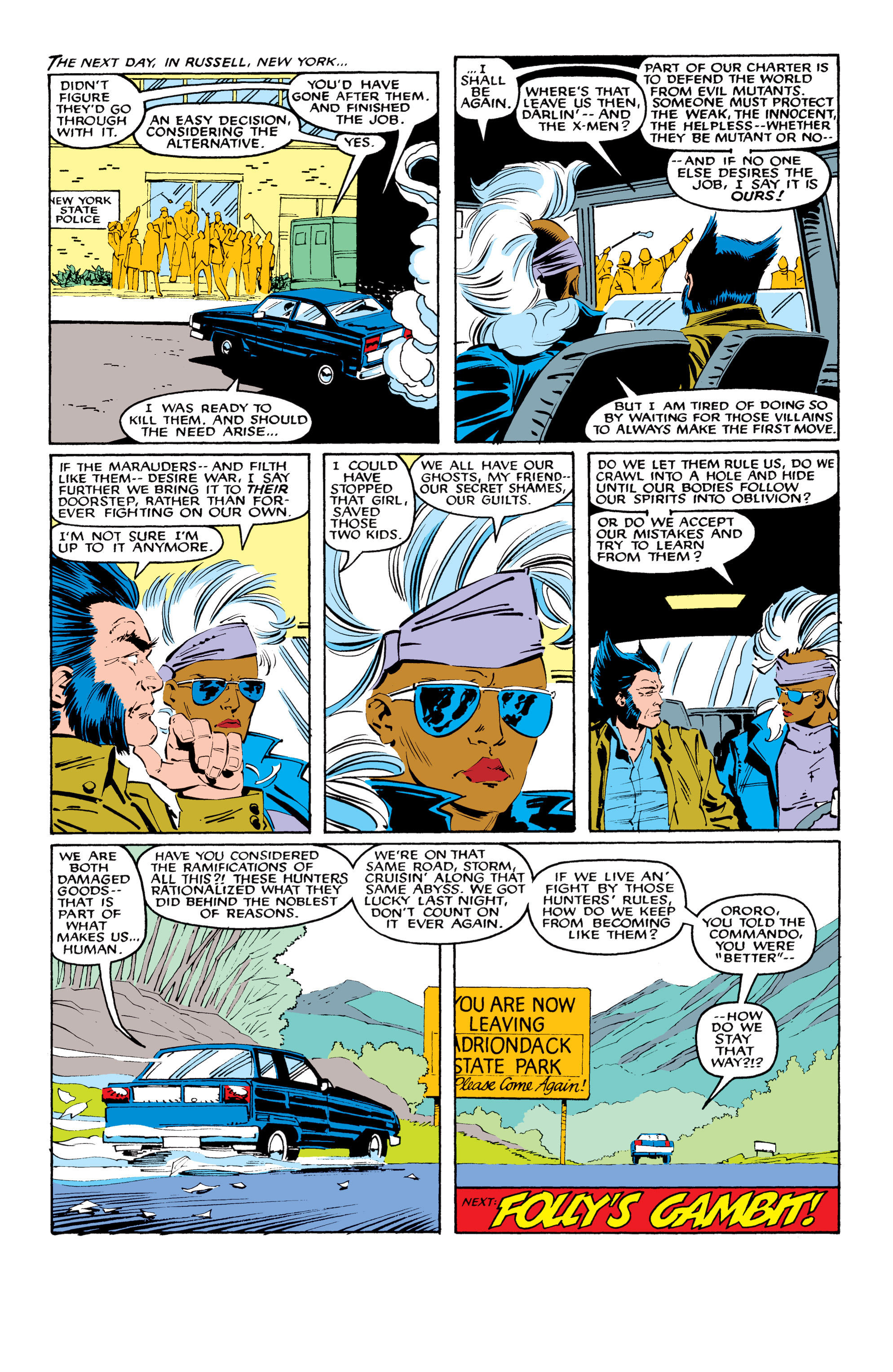 Read online Uncanny X-Men (1963) comic -  Issue #216 - 24