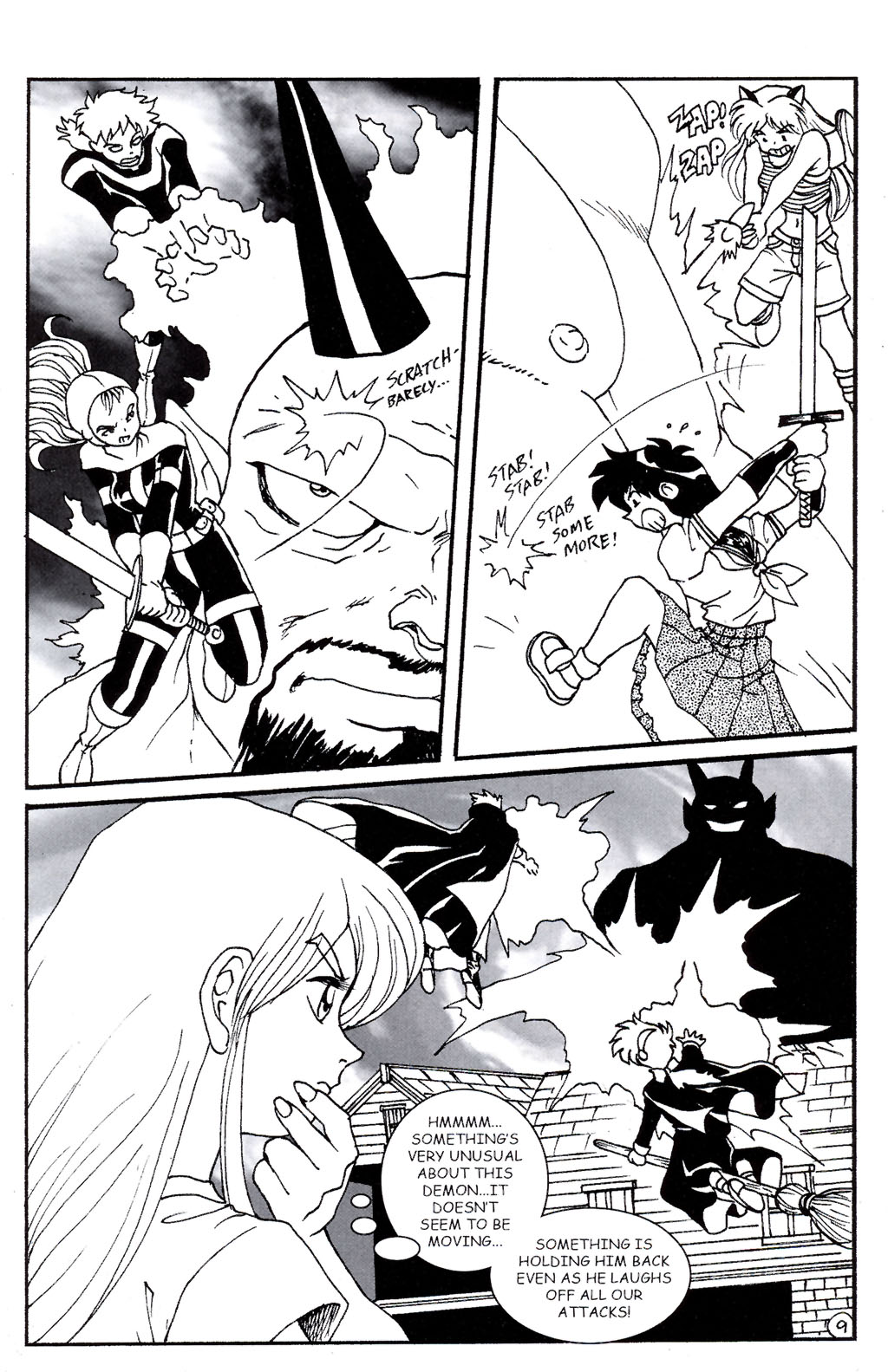 Read online Jenna & Ninja High School comic -  Issue #3 - 11