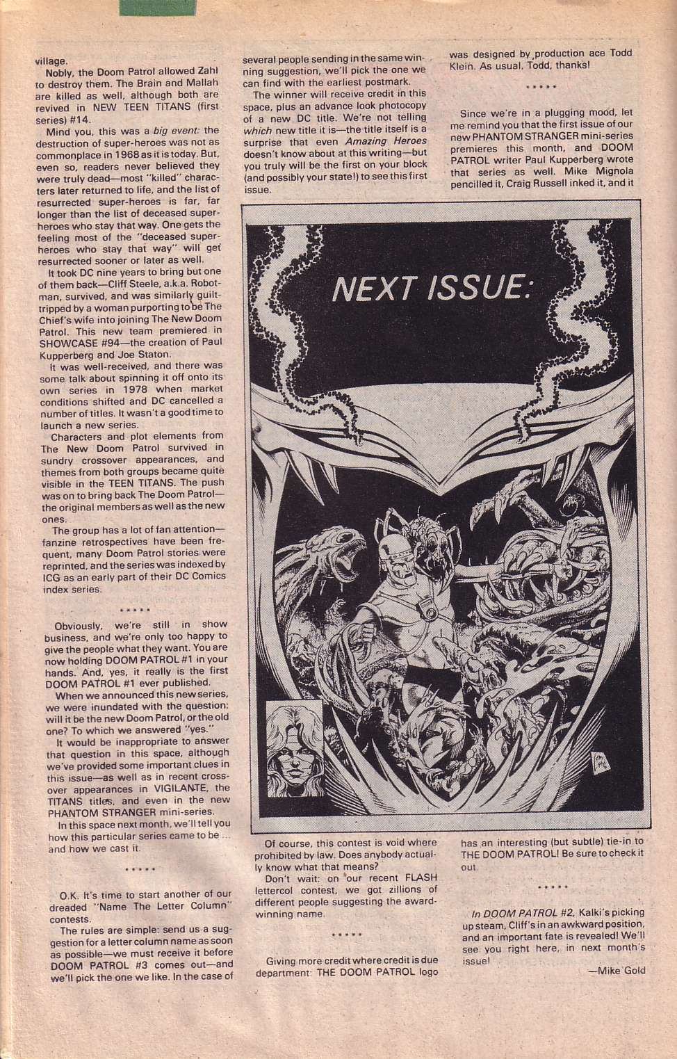 Read online Doom Patrol (1987) comic -  Issue #1 - 34
