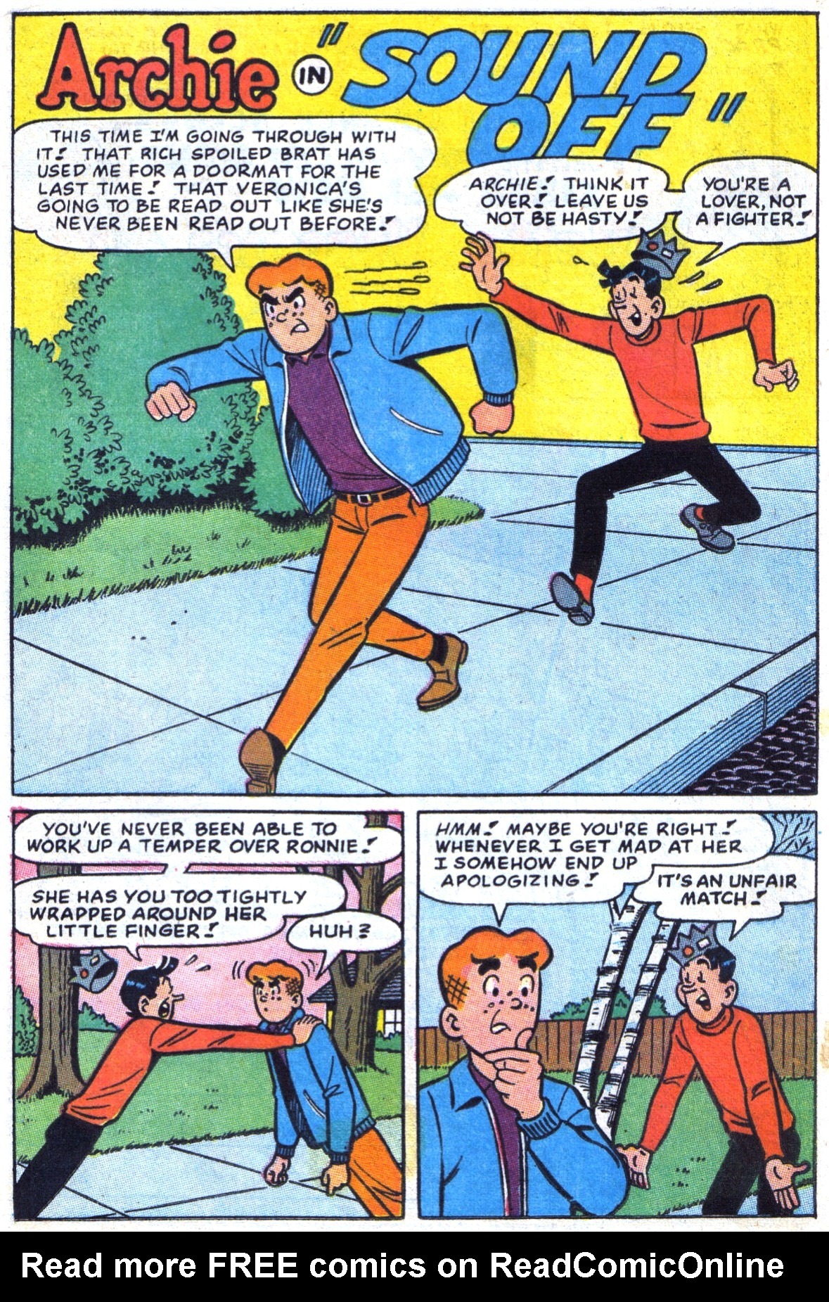 Read online Archie (1960) comic -  Issue #172 - 20