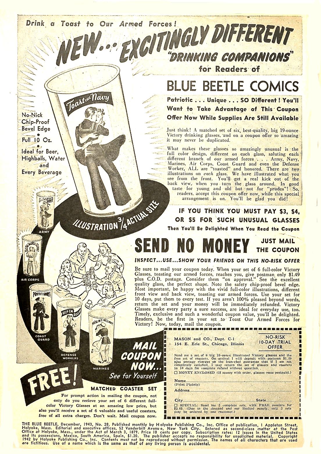 Read online The Blue Beetle comic -  Issue #28 - 2