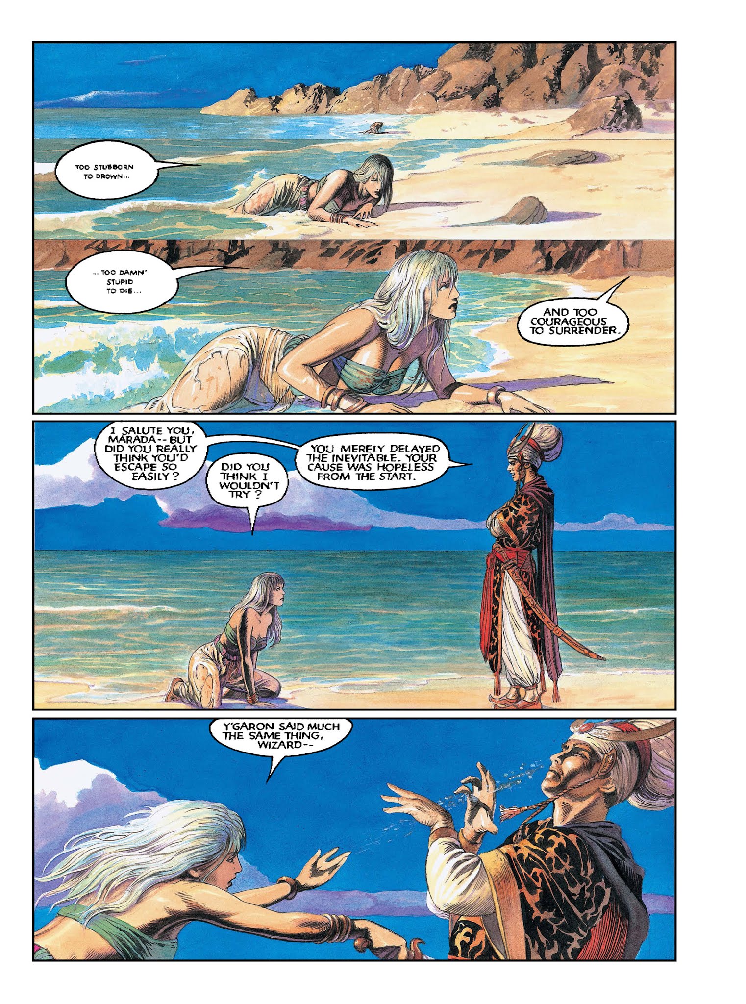 Read online Marada The She-Wolf comic -  Issue # TPB - 107