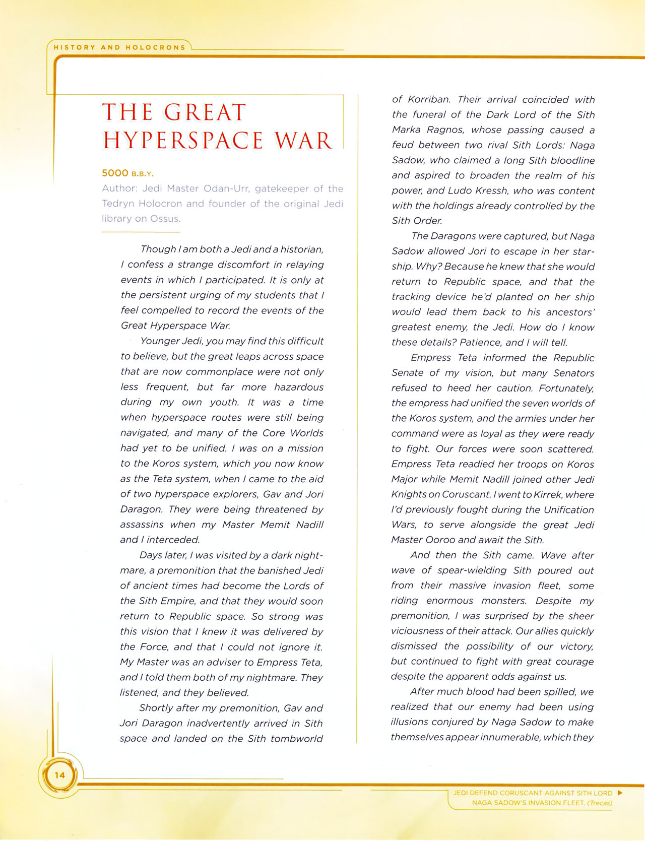 Read online Star Wars: Jedi vs. Sith - The Essential Guide To The Force comic -  Issue # TPB (Part 1) - 35