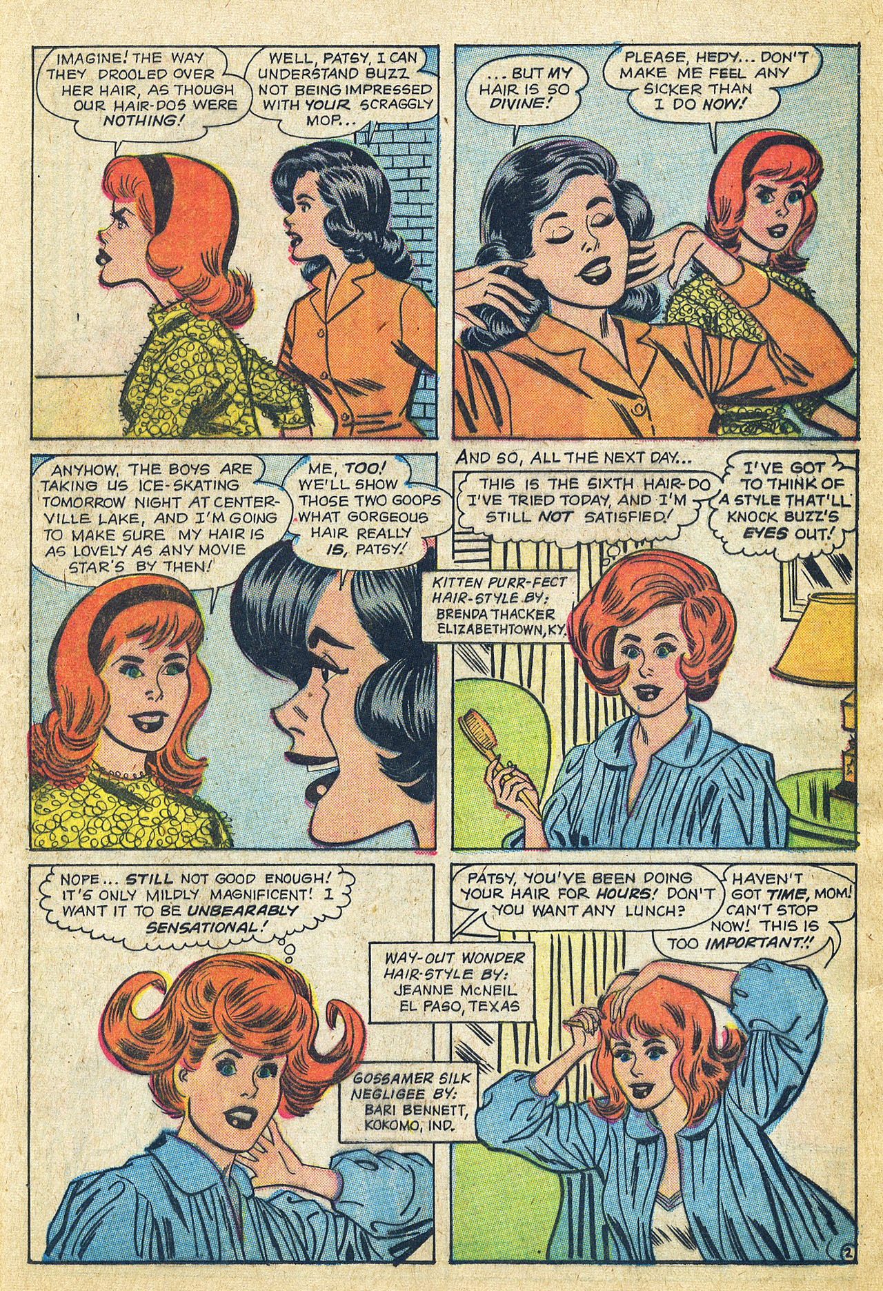 Read online Patsy and Hedy comic -  Issue #88 - 21