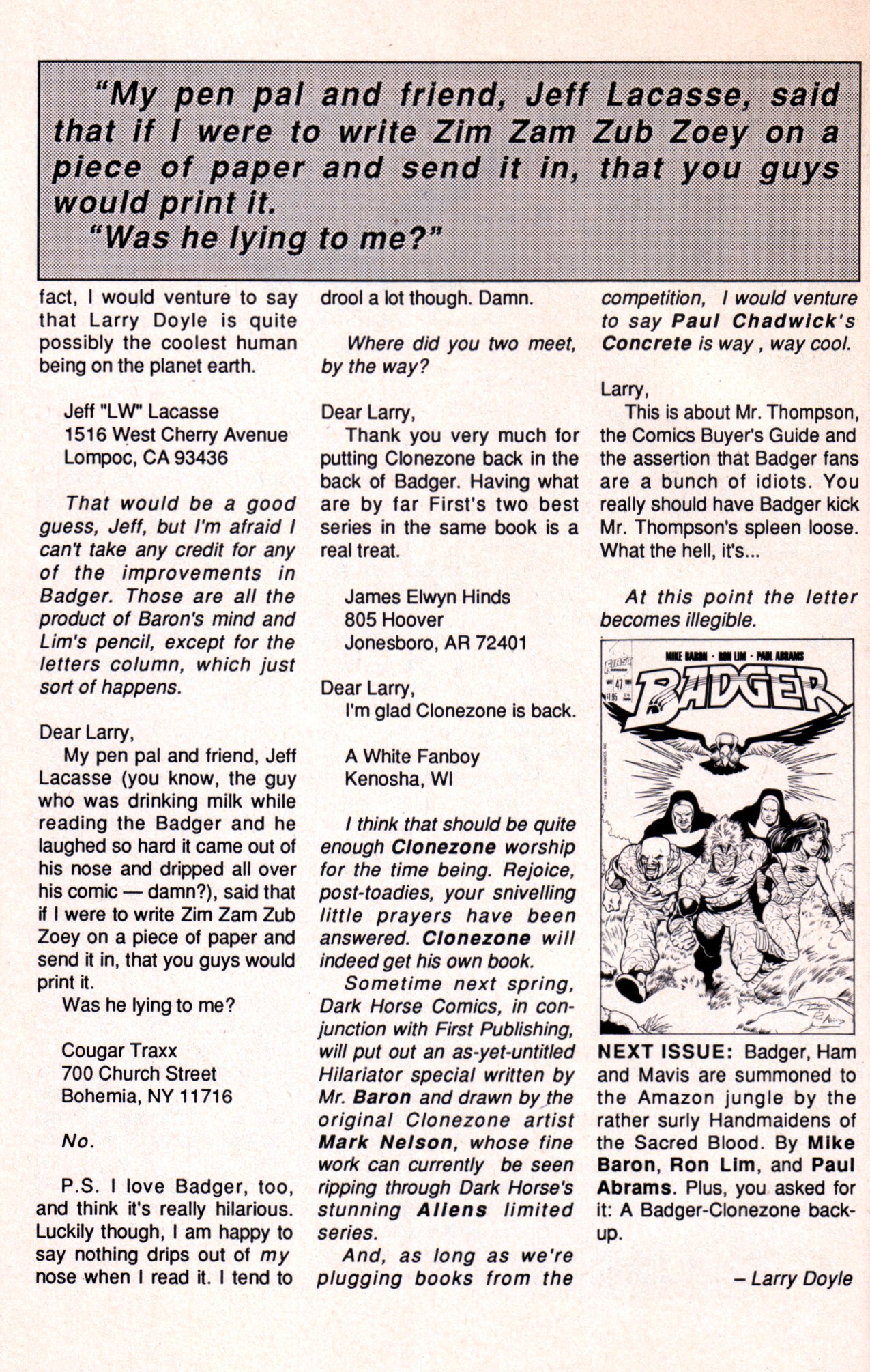 Read online The Badger comic -  Issue #46 - 30