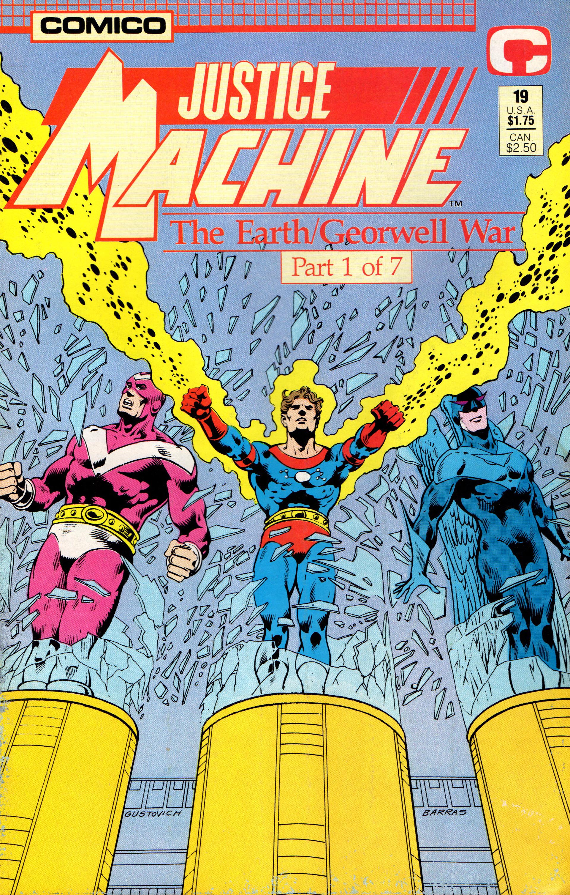 Read online Justice Machine comic -  Issue #19 - 1