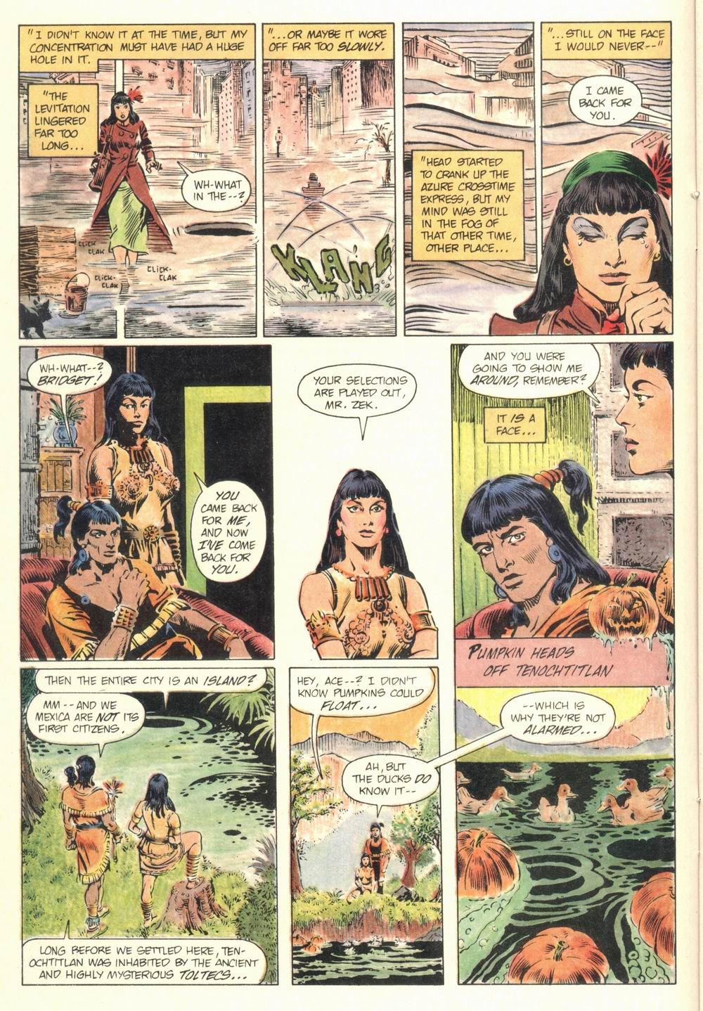 Read online Aztec Ace comic -  Issue #1 - 18