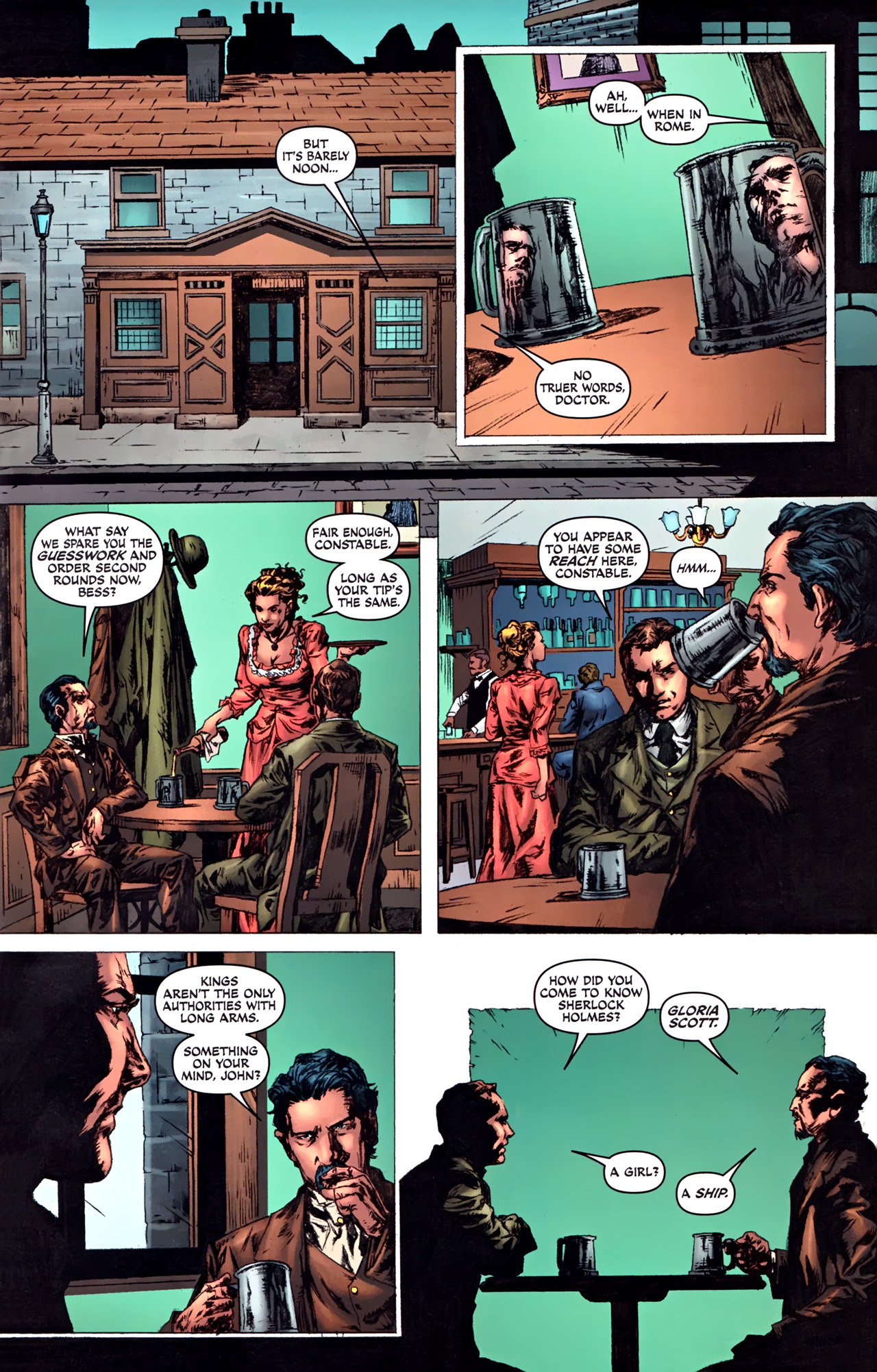 Read online Sherlock Holmes: Year One comic -  Issue #3 - 11
