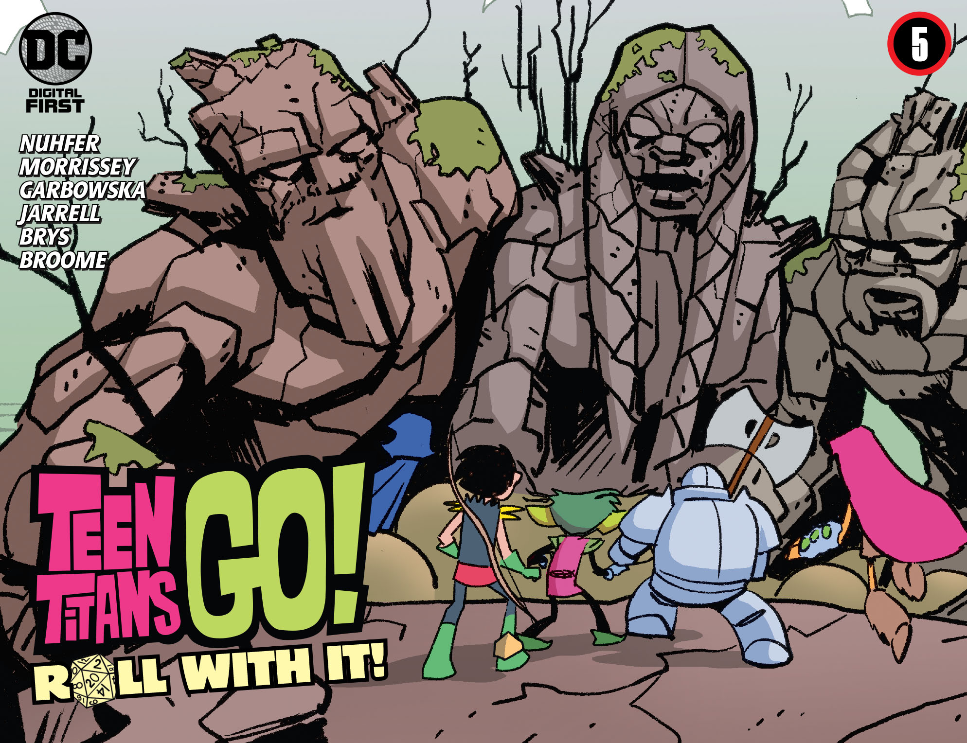 Read online Teen Titans Go! Roll With It! comic -  Issue #5 - 1