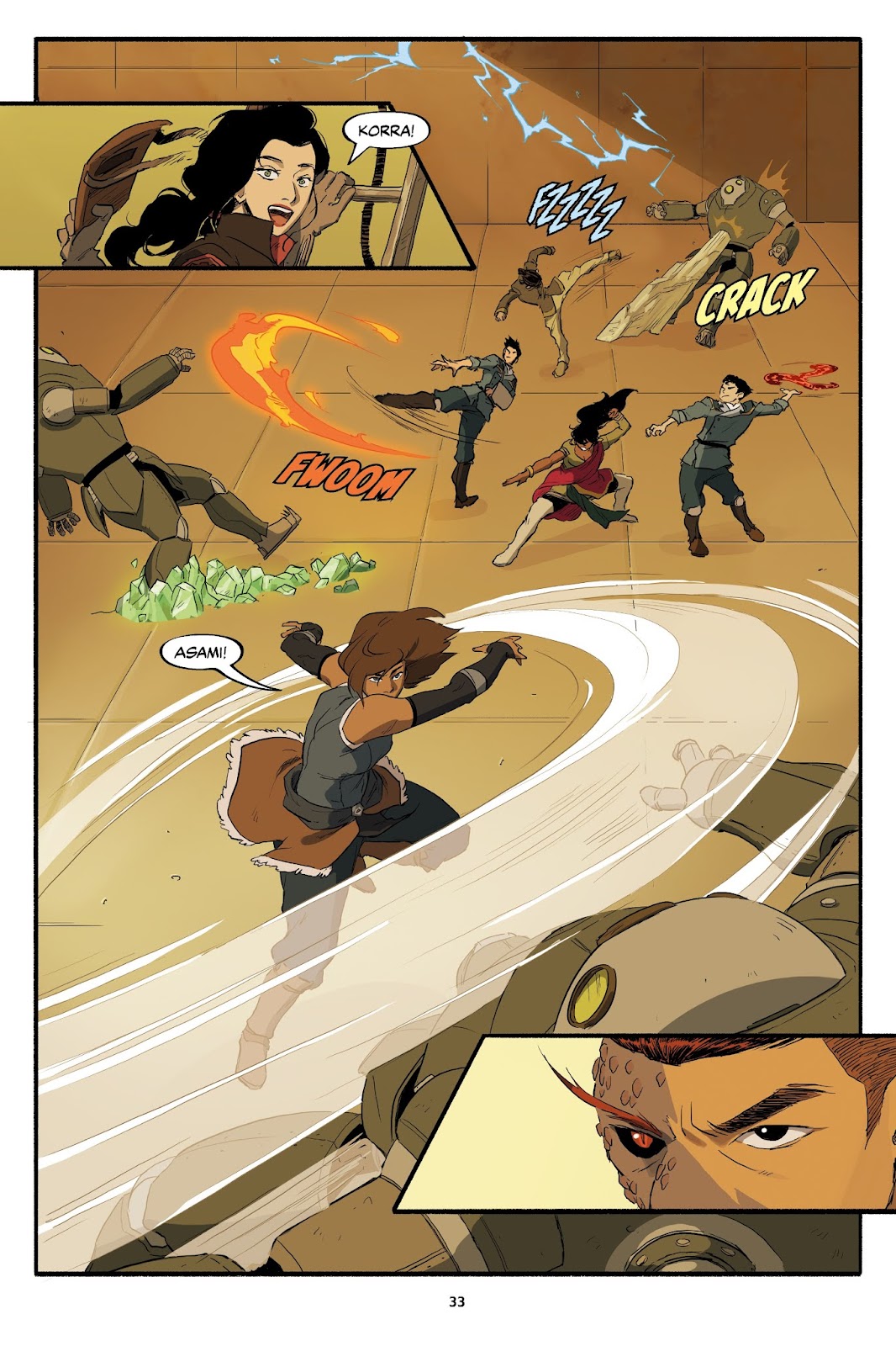 Nickelodeon The Legend of Korra – Turf Wars issue 3 - Page 33