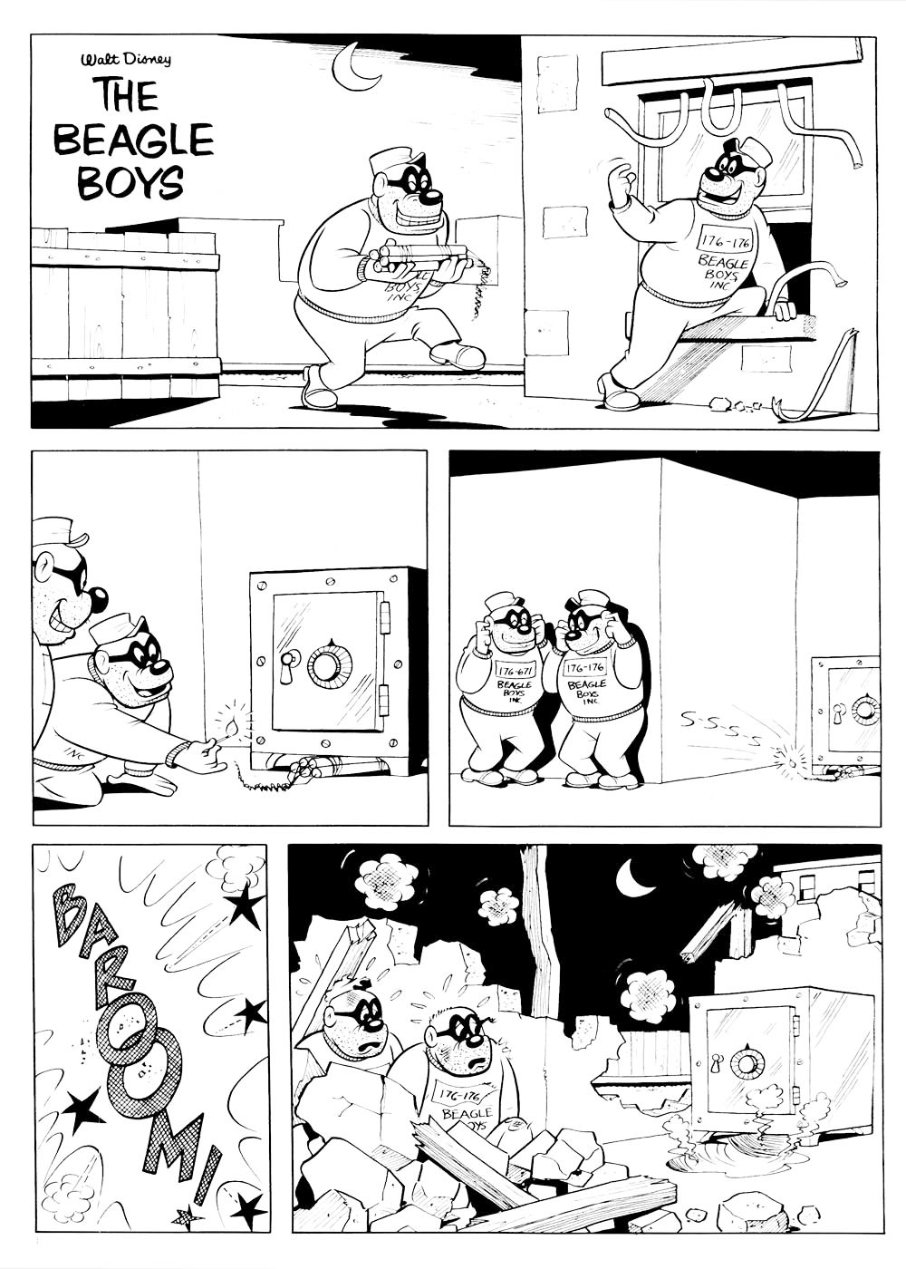 Read online Walt Disney THE BEAGLE BOYS comic -  Issue #6 - 2