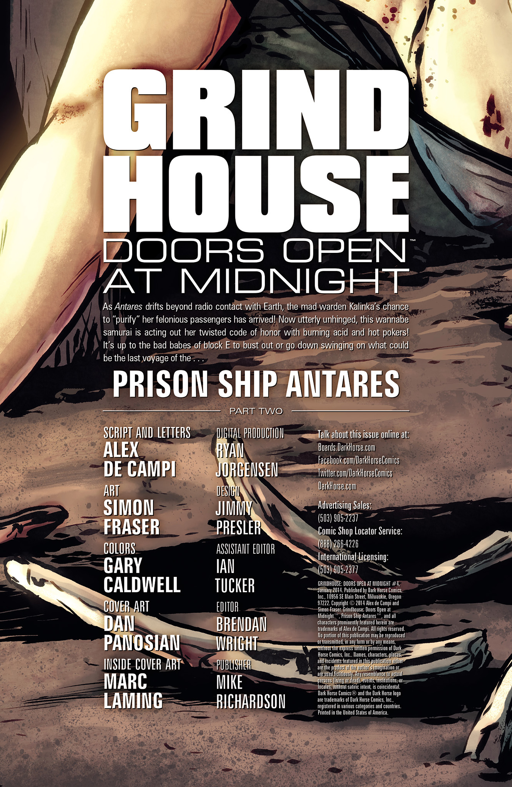 Read online Grindhouse: Doors Open At Midnight comic -  Issue #4 - 2