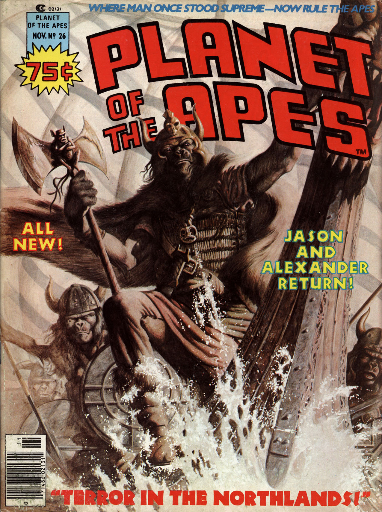Read online Planet of the Apes comic -  Issue #26 - 1