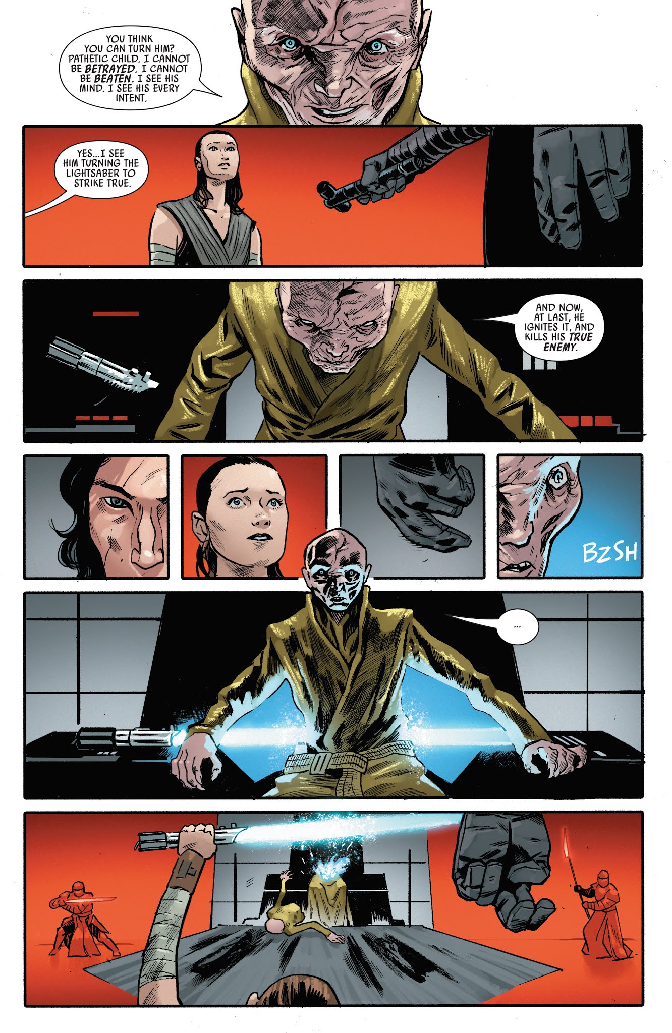 Read online Star Wars: The Last Jedi Adaptation comic -  Issue #5 - 8
