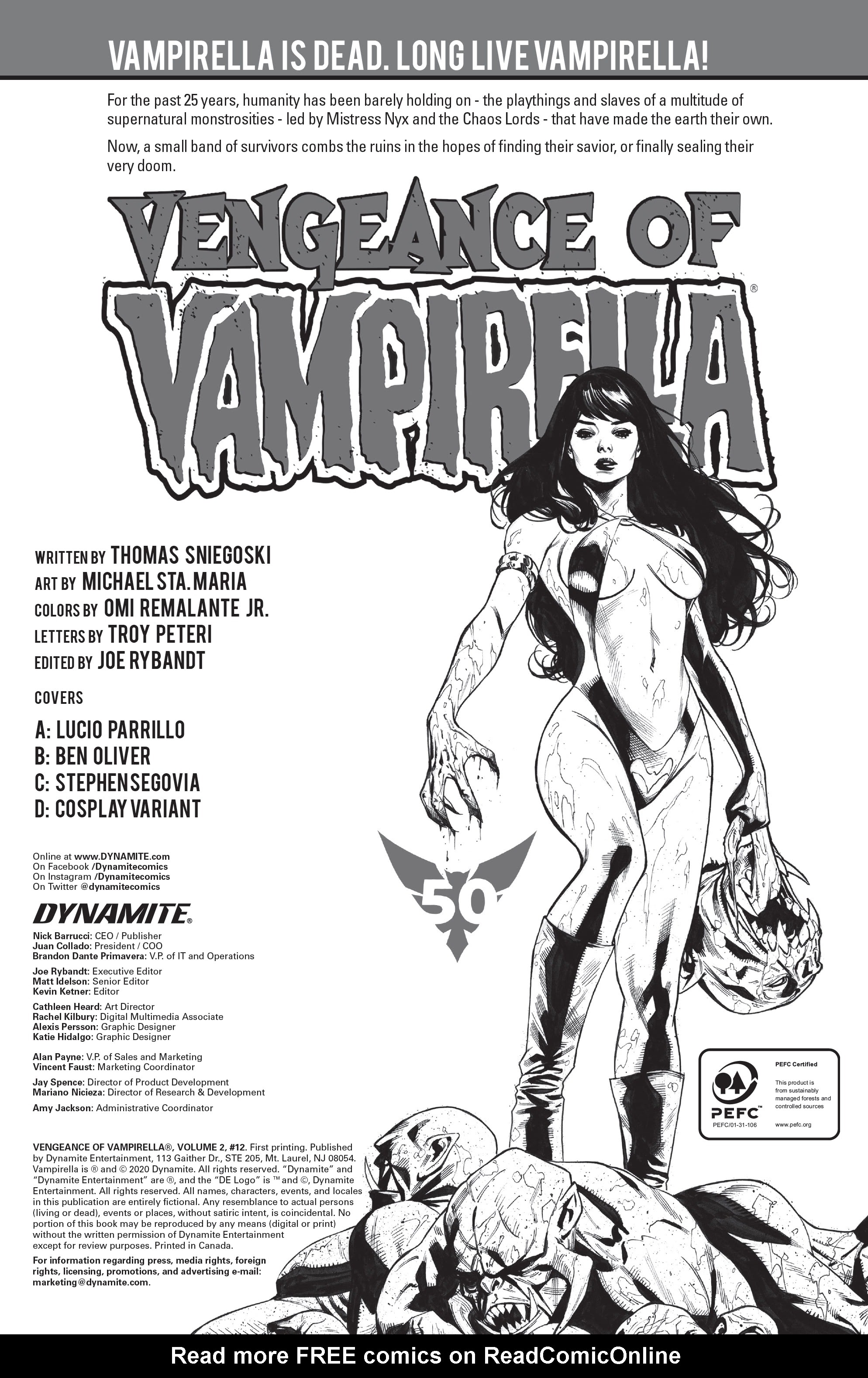 Read online Vengeance of Vampirella (2019) comic -  Issue #12 - 5
