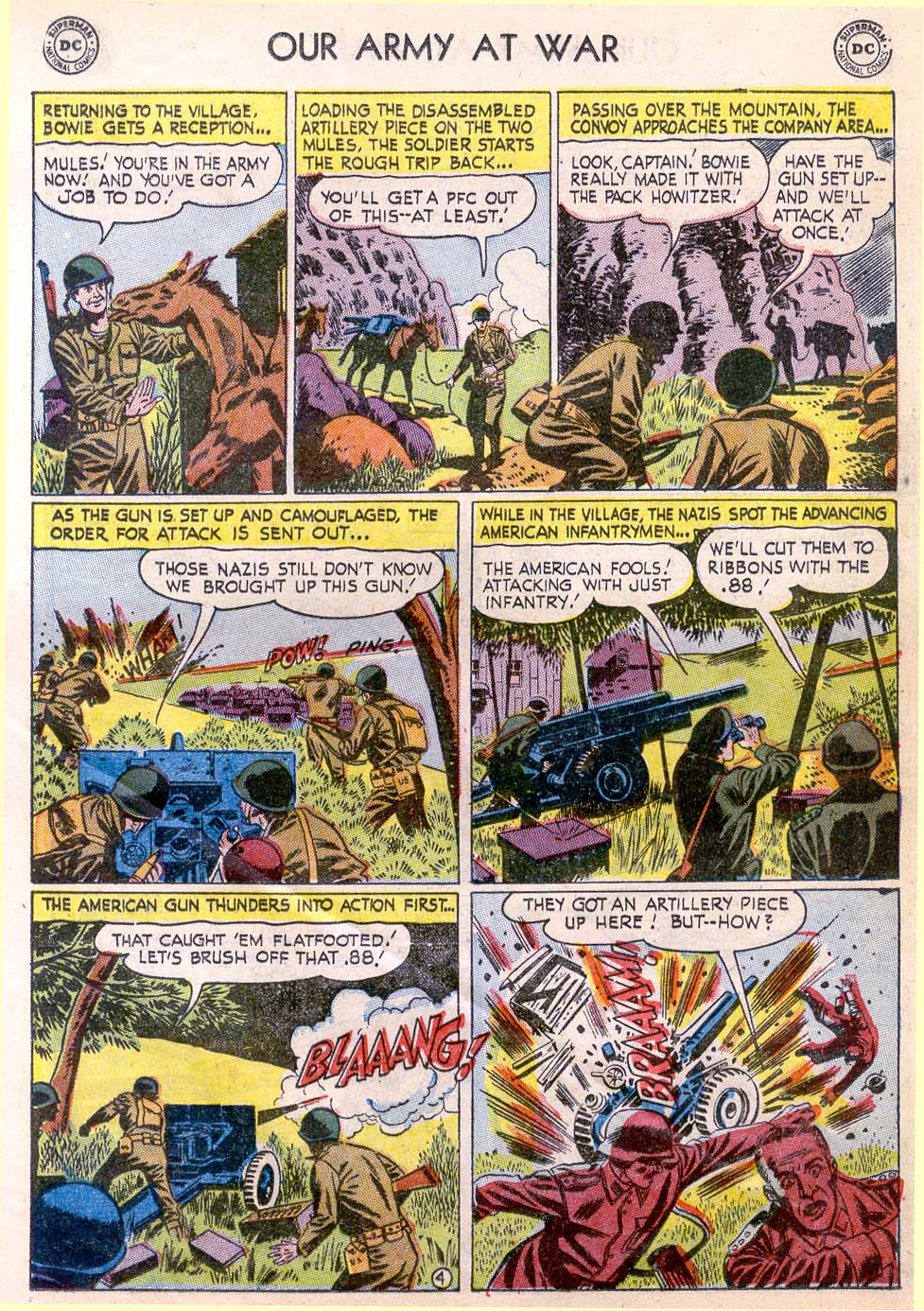 Read online Our Army at War (1952) comic -  Issue #29 - 13