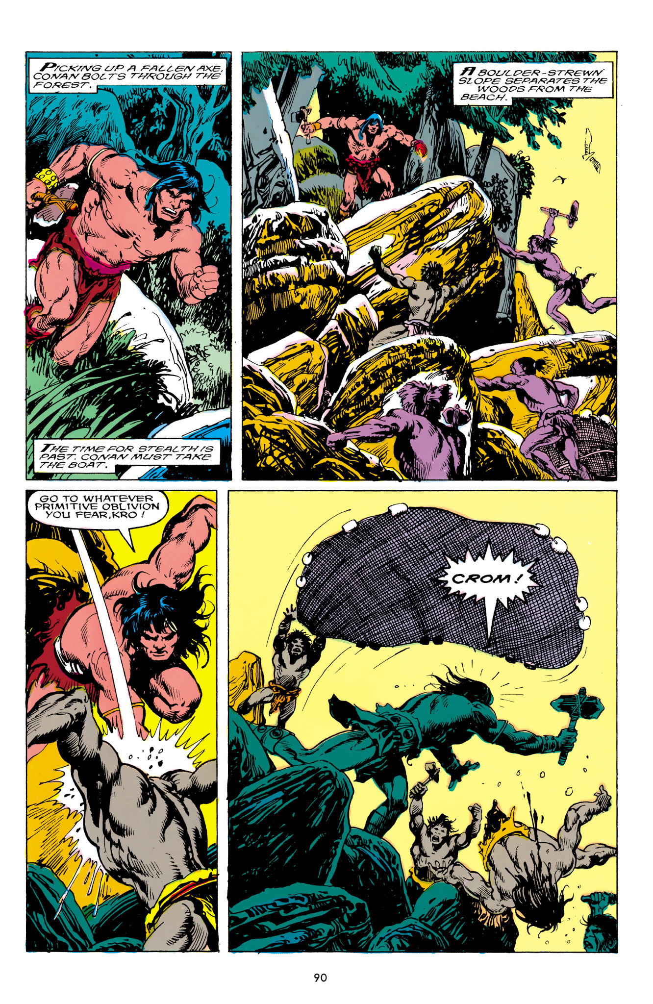Read online The Chronicles of Conan comic -  Issue # TPB 28 (Part 1) - 90