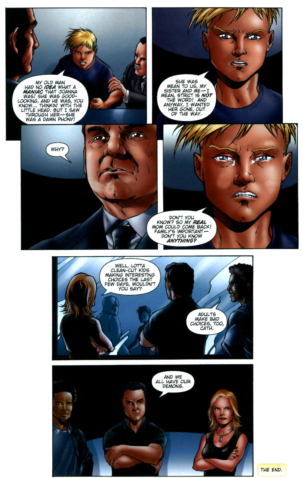 Read online CSI: Crime Scene Investigation: Demon House comic -  Issue #5 - 24