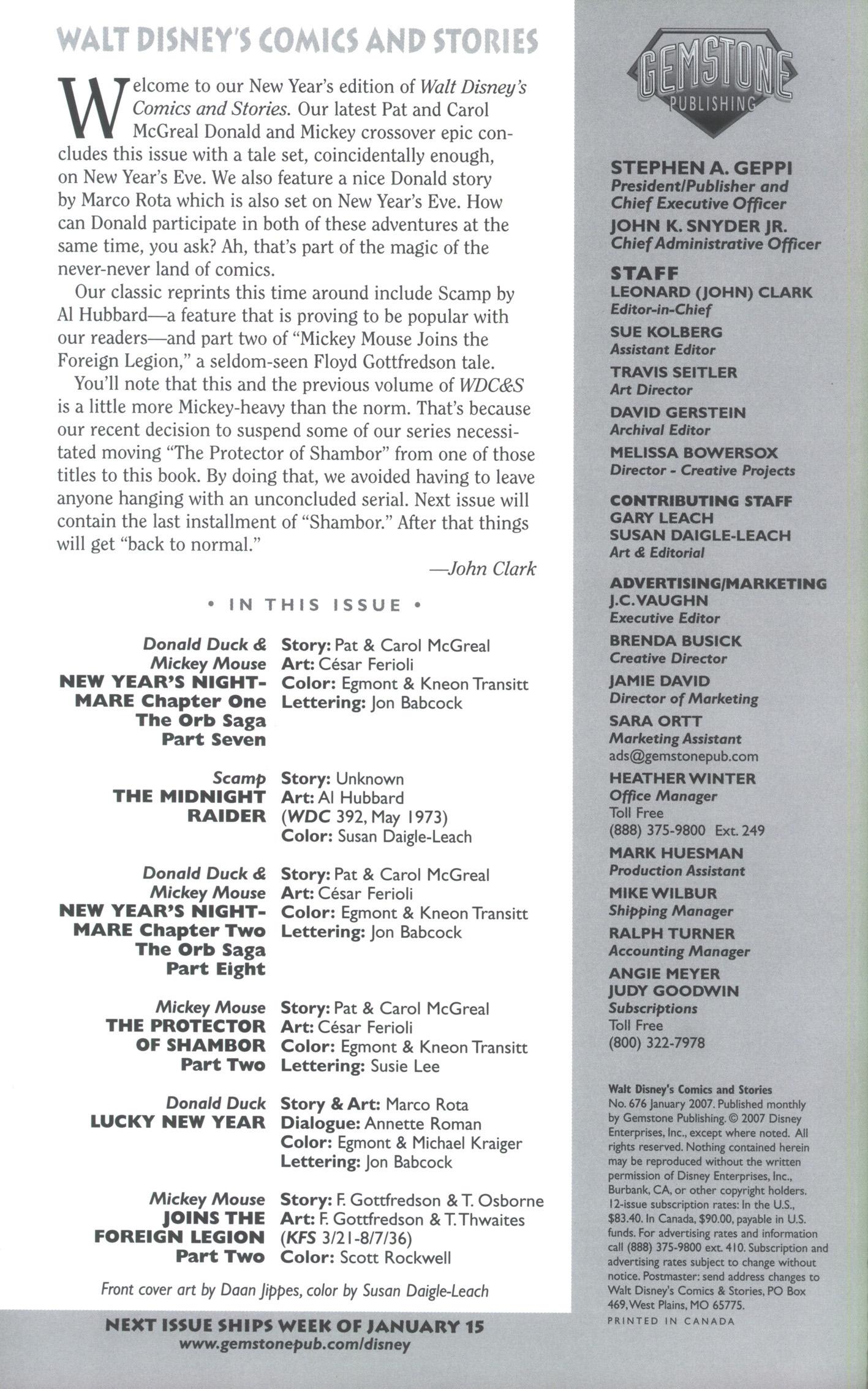 Read online Walt Disney's Comics and Stories comic -  Issue #676 - 2