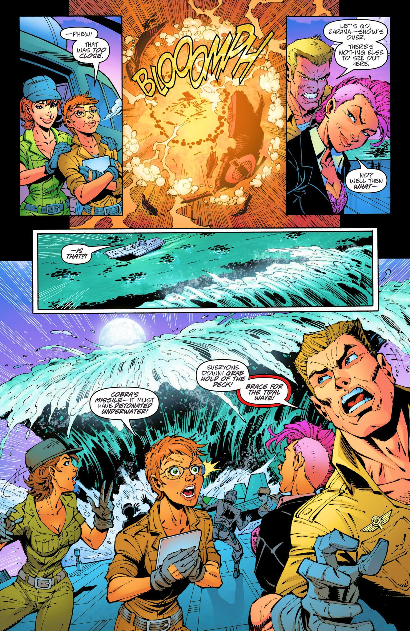 Read online Danger Girl/G.I. Joe comic -  Issue #5 - 8