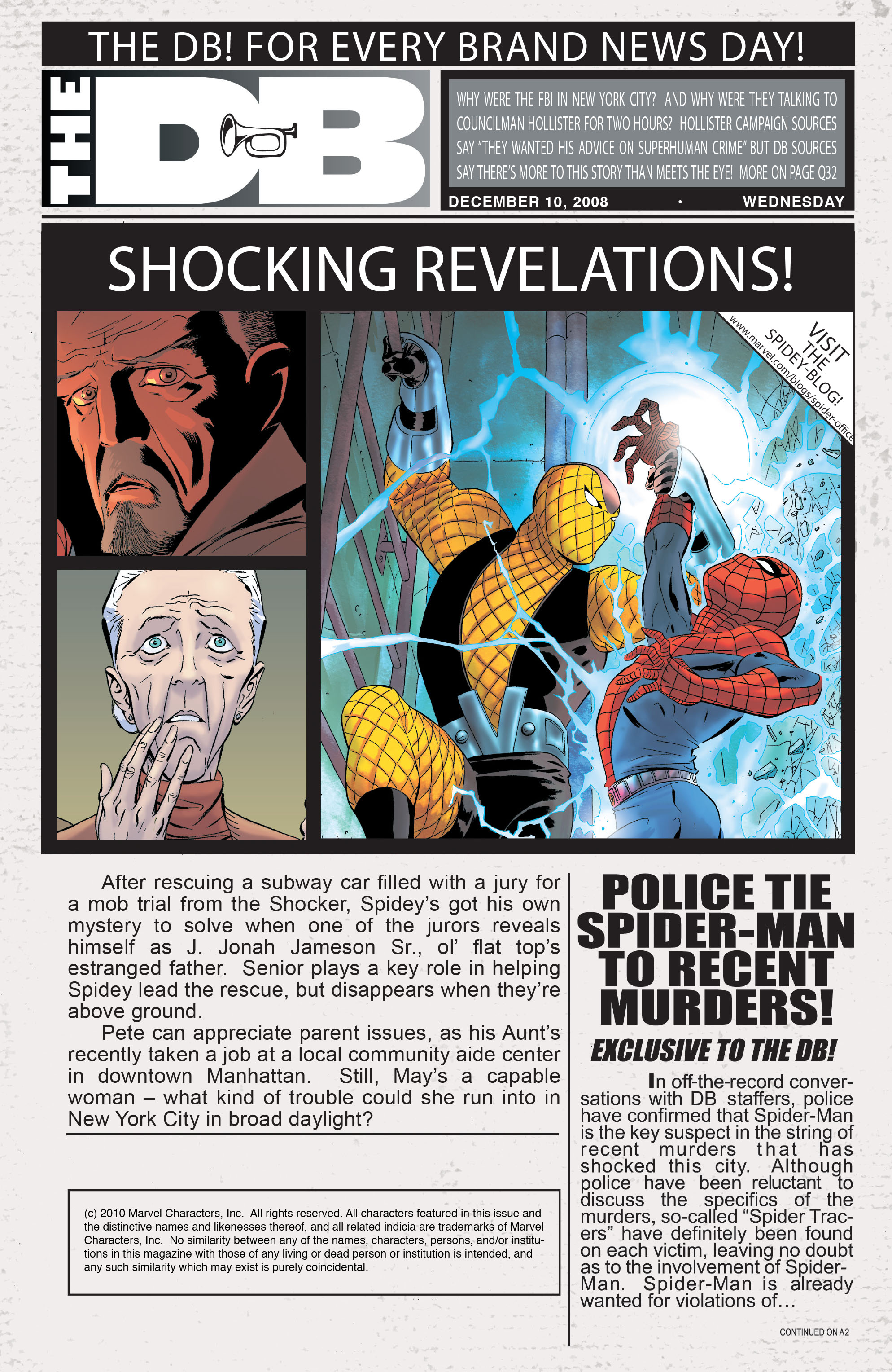 Read online The Amazing Spider-Man (1963) comic -  Issue #580 - 2