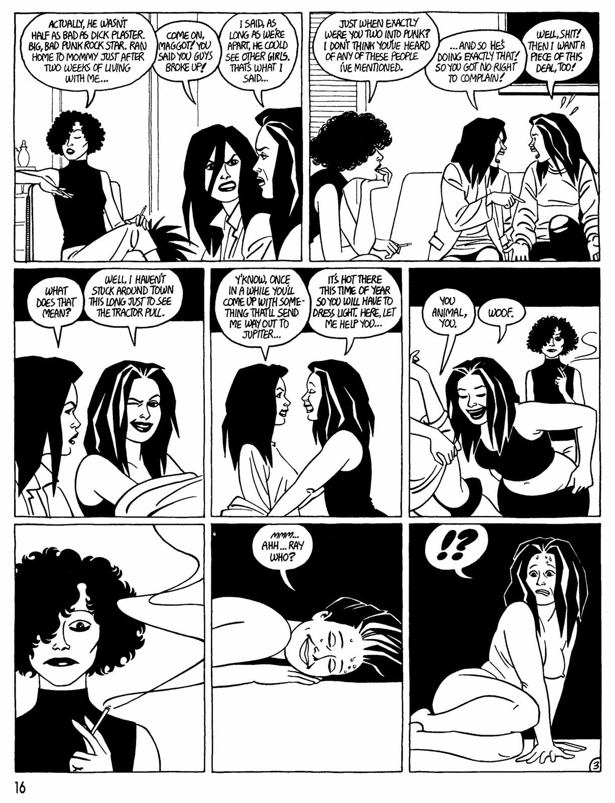 Read online Love and Rockets (1982) comic -  Issue #32 - 18