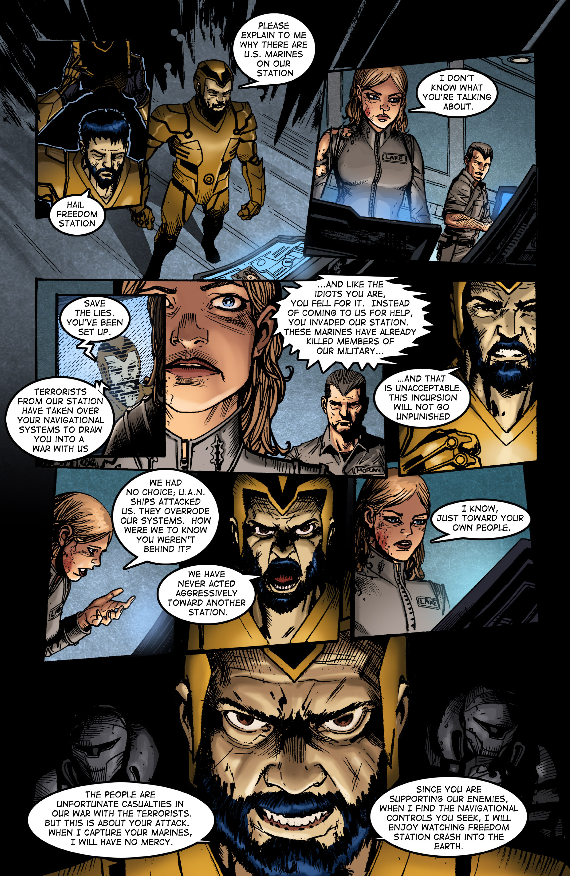 Read online The Heroes of Echo Company comic -  Issue #3 - 18