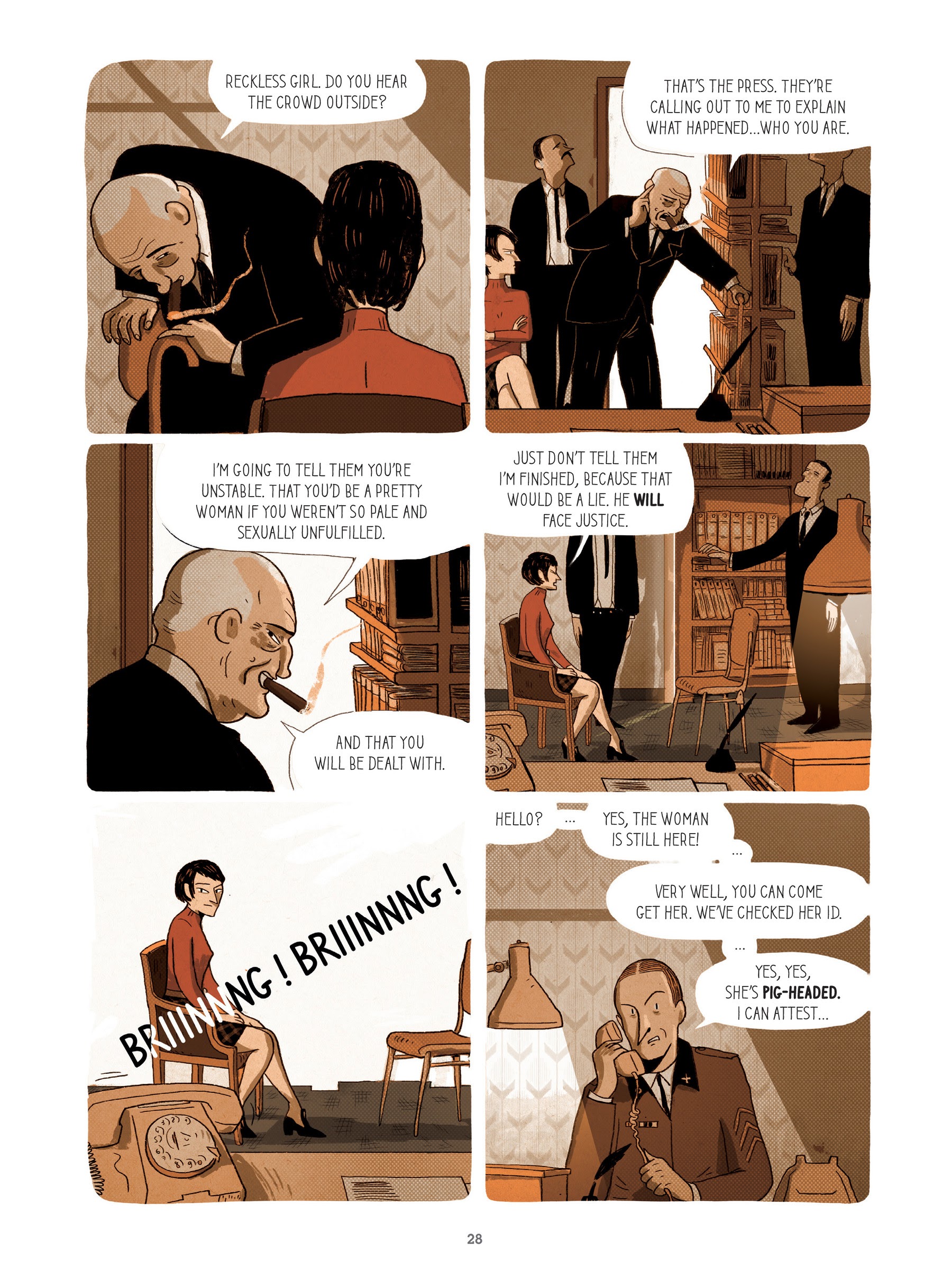 Read online For Justice: The Serge & Beate Klarsfeld Story comic -  Issue # TPB (Part 1) - 29