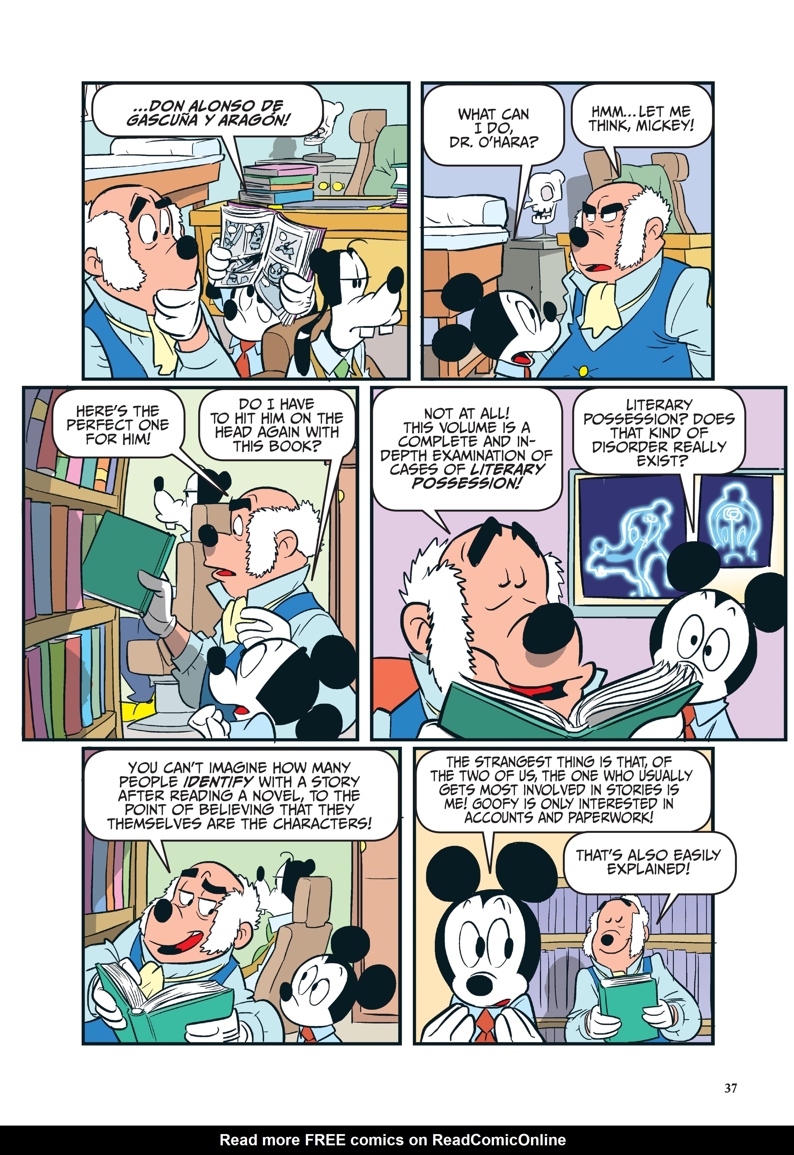 Read online Disney Don Quixote, Starring Goofy and Mickey Mouse comic -  Issue # TPB - 38