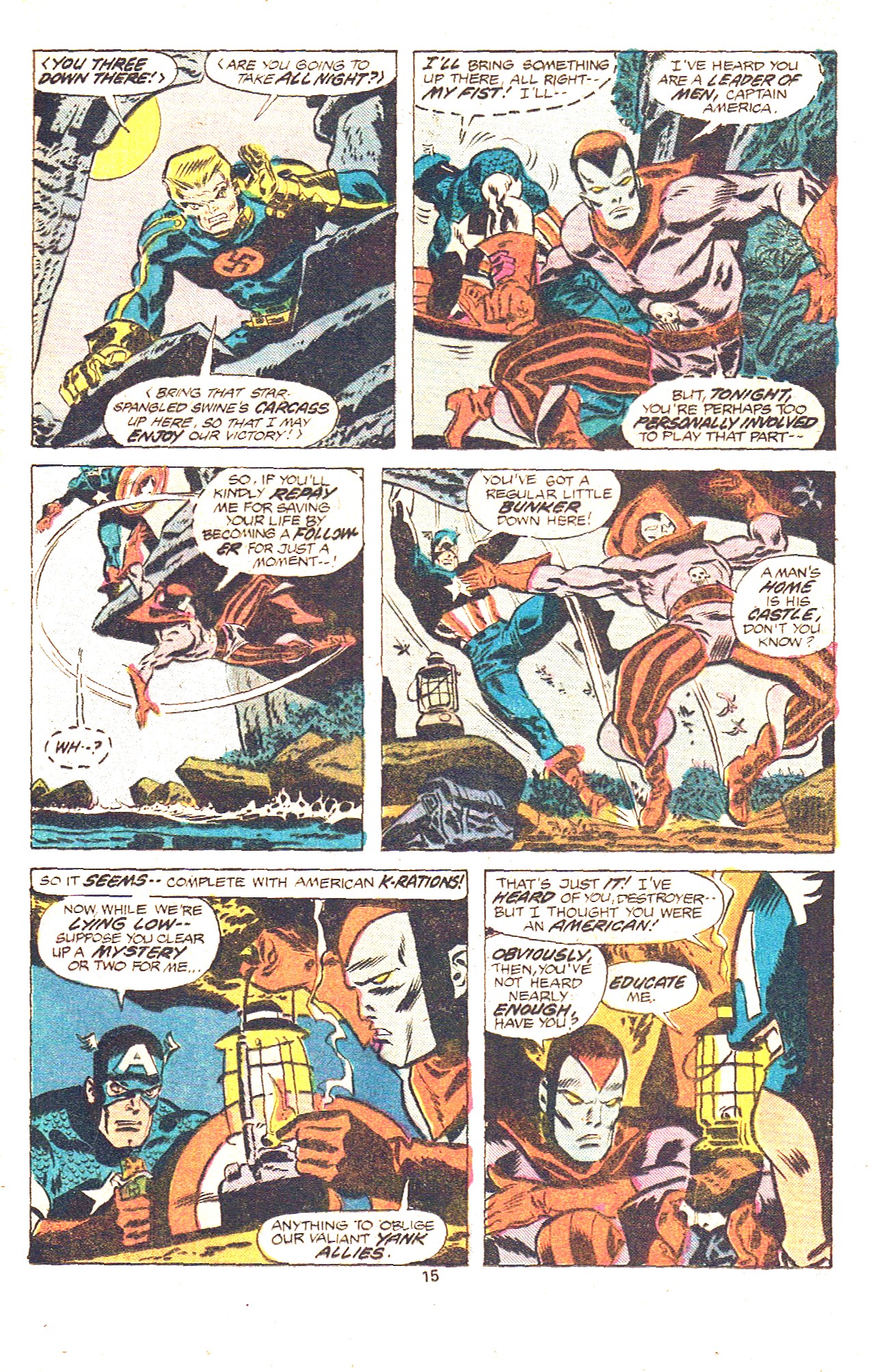 Read online The Invaders (1975) comic -  Issue #18 - 17
