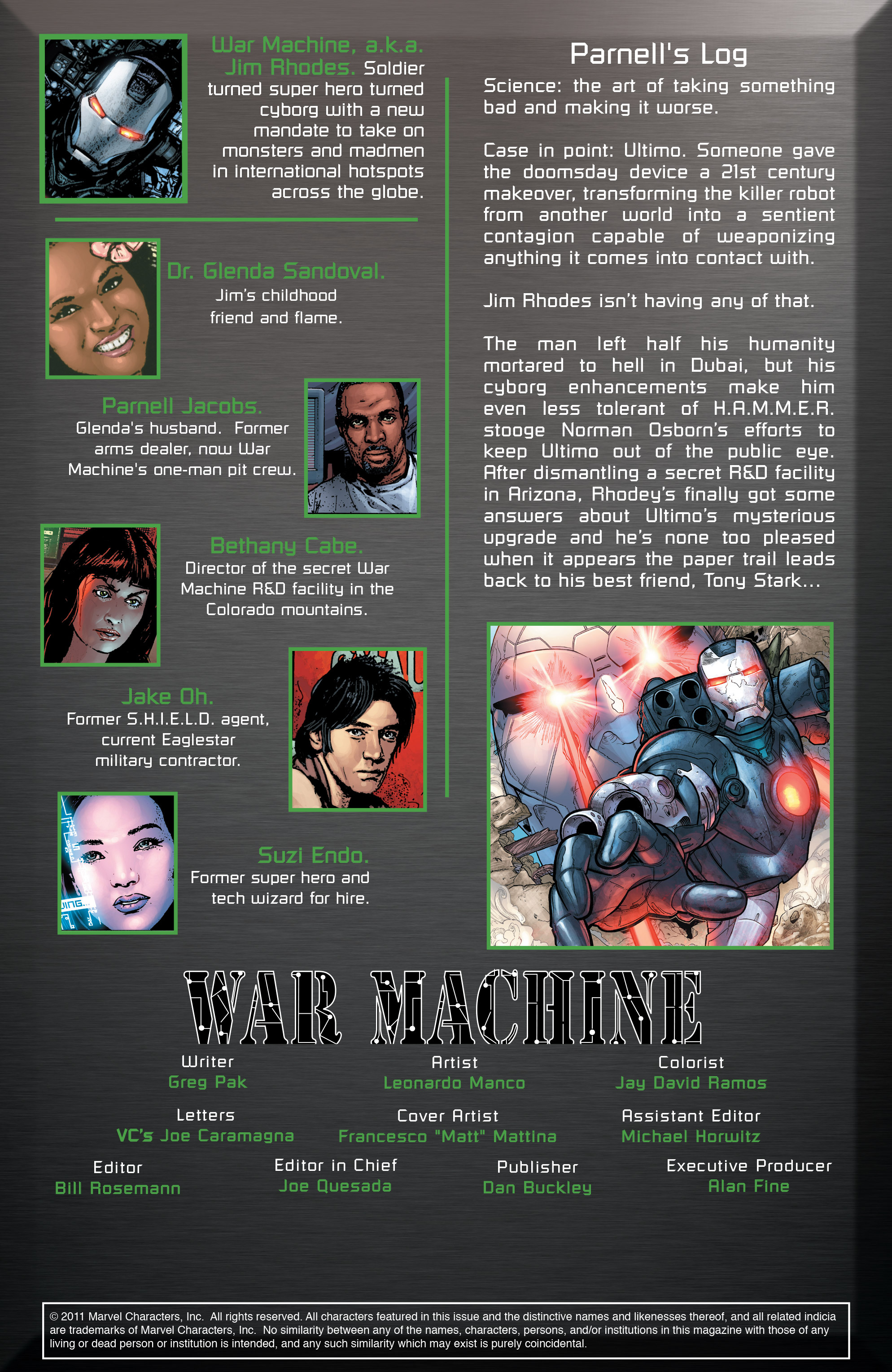 Read online War Machine (2009) comic -  Issue #8 - 2