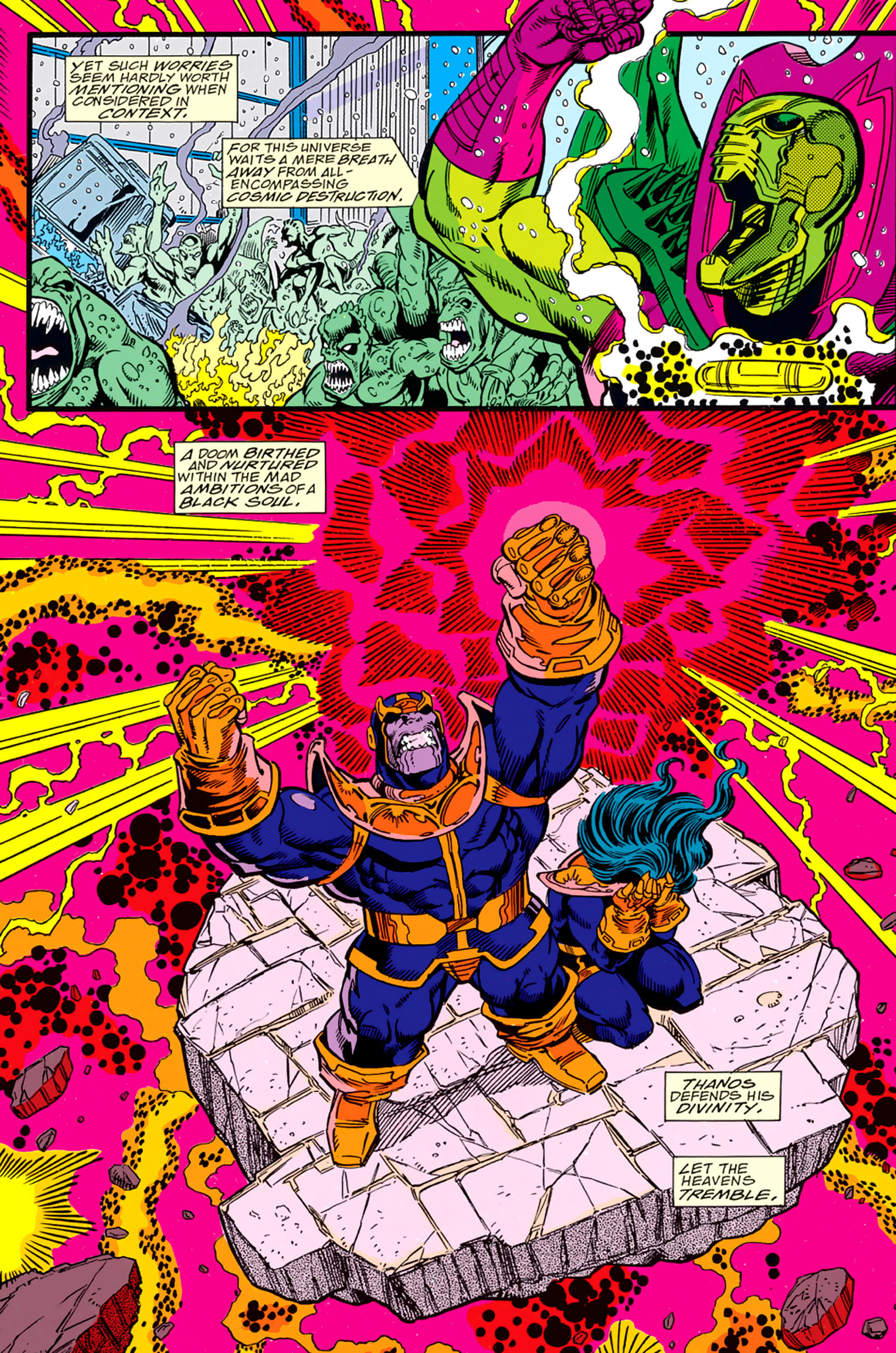 Read online Infinity Gauntlet (1991) comic -  Issue #5 - 10