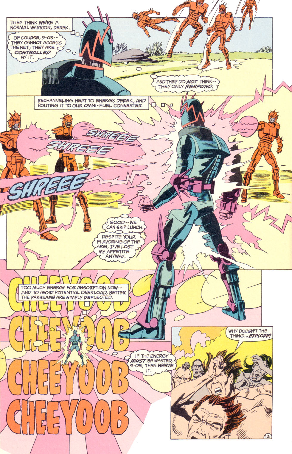 Read online Electric Warrior comic -  Issue #16 - 18