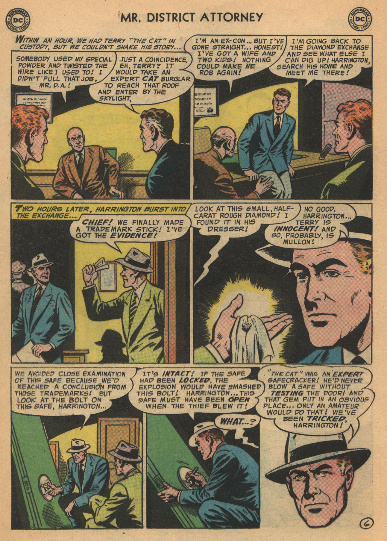 Read online Mr. District Attorney comic -  Issue #56 - 18