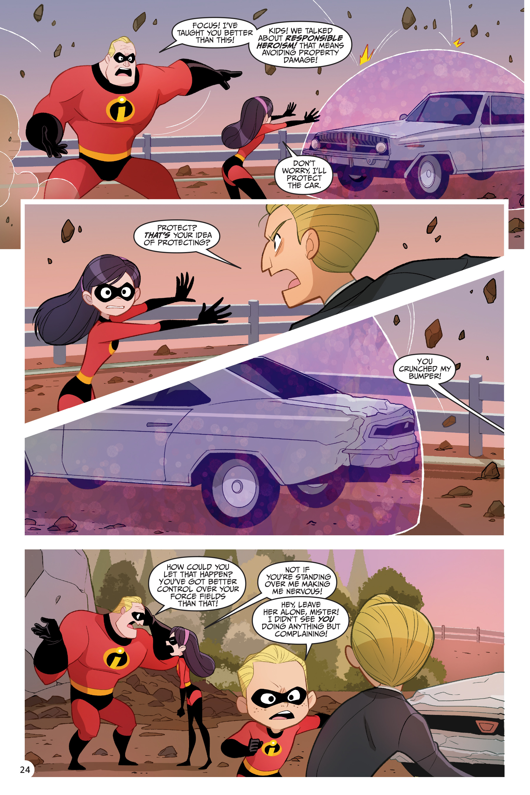 Read online Disney / Pixar The Incredibles 2: Crisis In Mid-Life! & Other Stories comic -  Issue # _TPB - 24