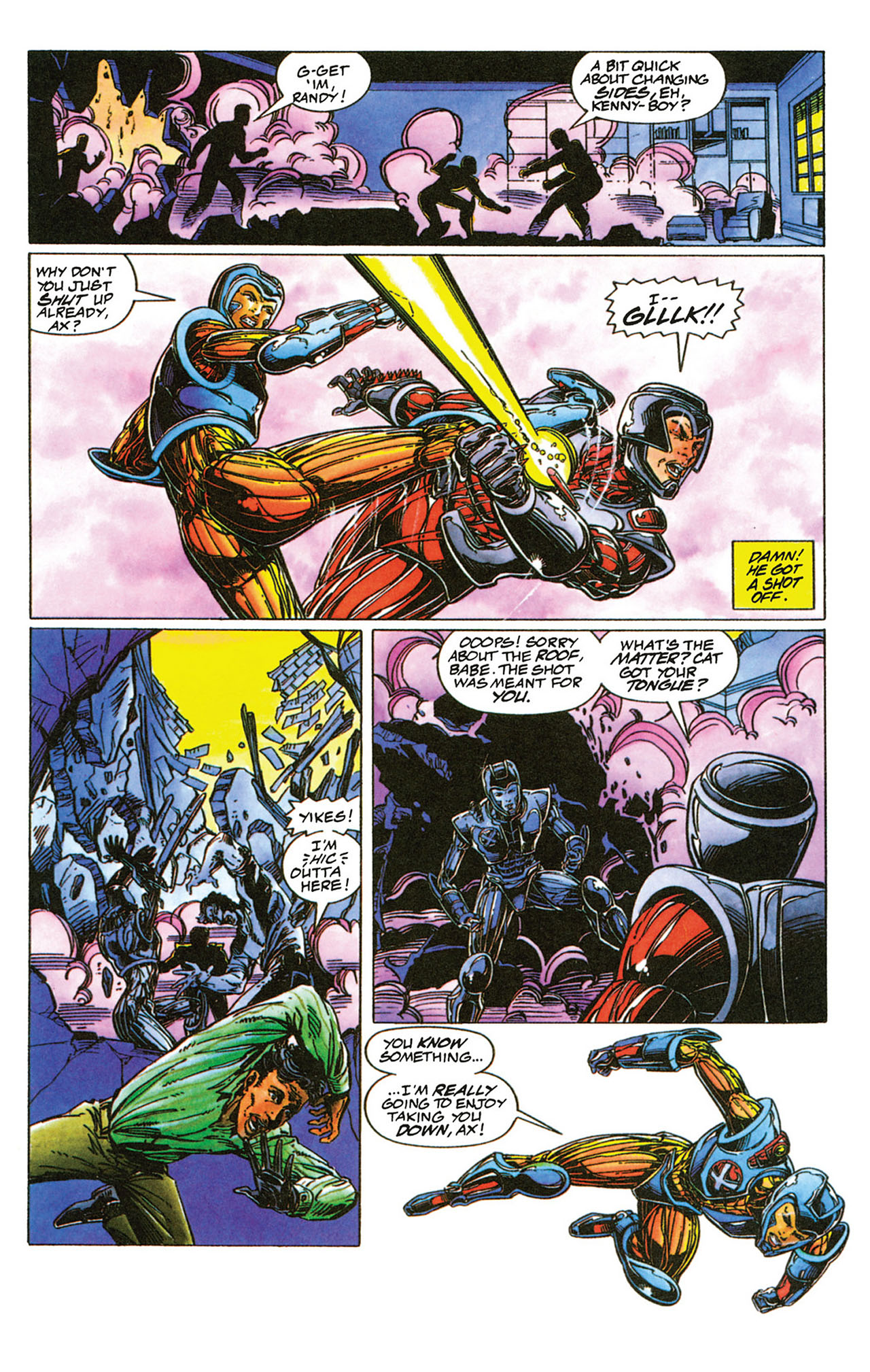 Read online X-O Manowar (1992) comic -  Issue #21 - 16