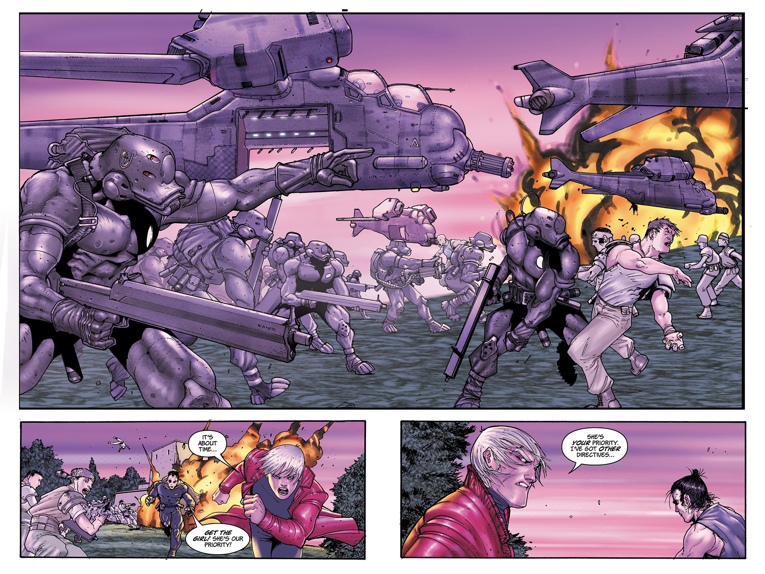 Read online Lone Wolf 2100 comic -  Issue # TPB 1 - 94