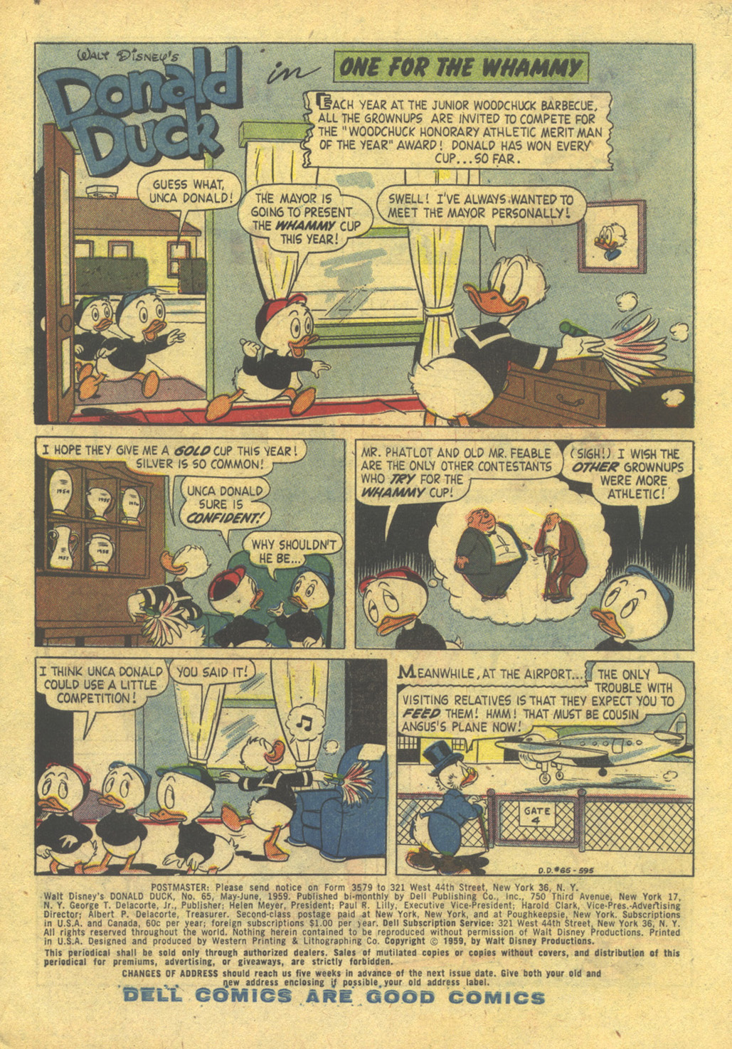 Read online Walt Disney's Donald Duck (1952) comic -  Issue #65 - 3