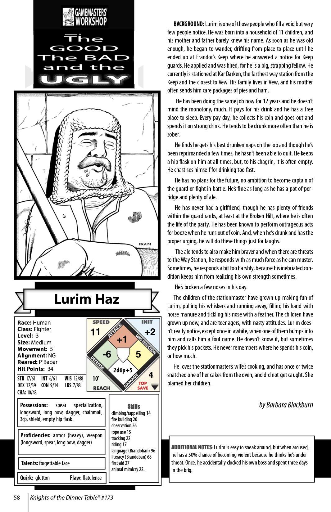 Read online Knights of the Dinner Table comic -  Issue #173 - 76