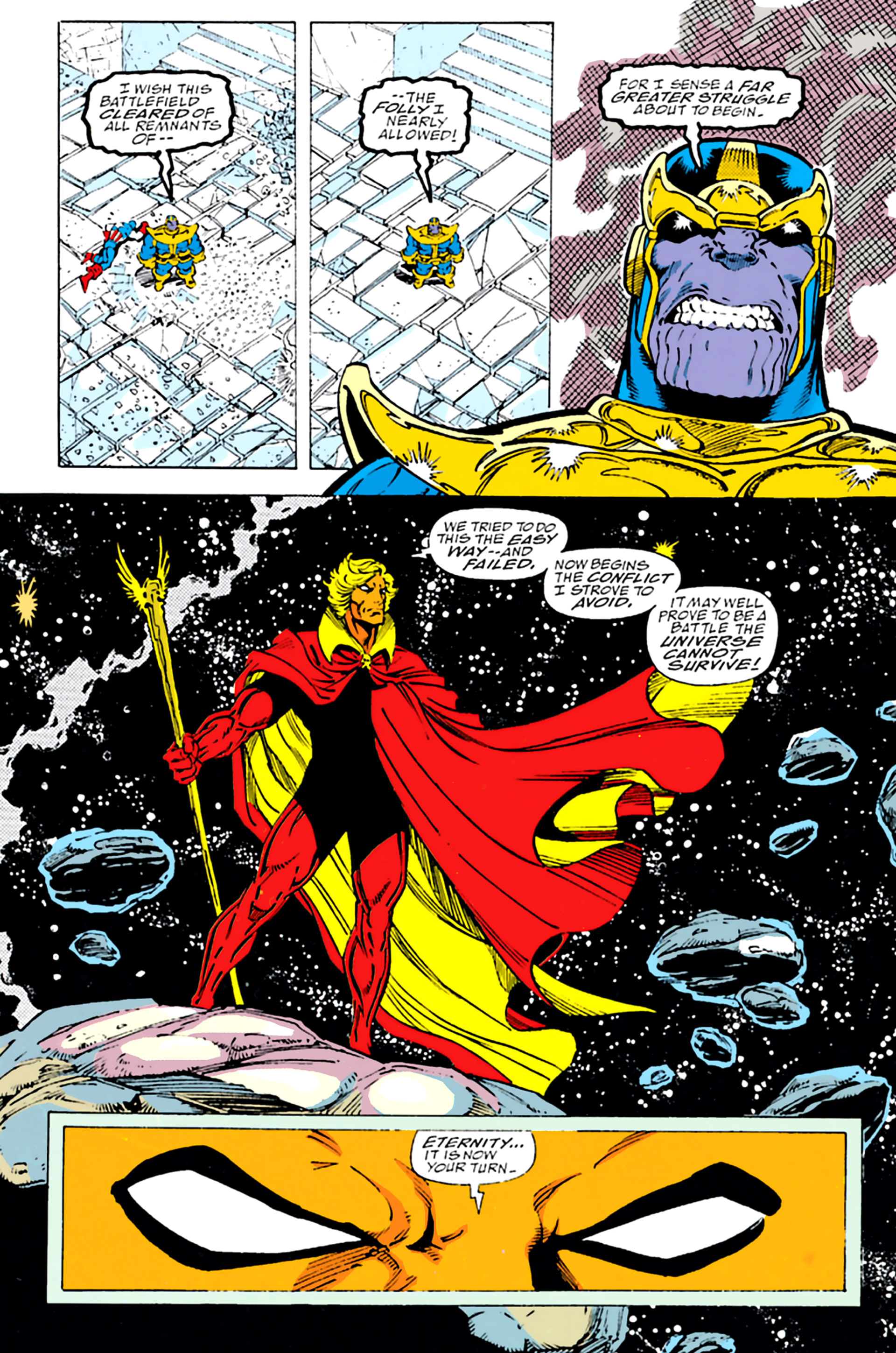 Read online Infinity Gauntlet (1991) comic -  Issue #4 - 39