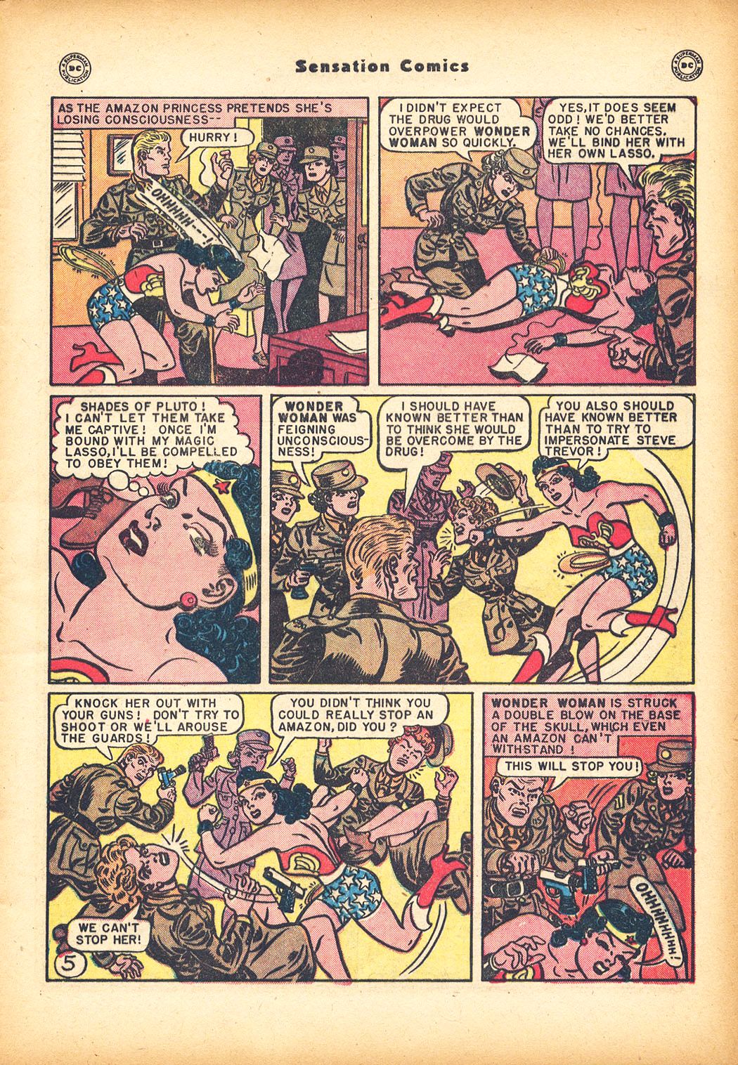 Read online Sensation (Mystery) Comics comic -  Issue #78 - 7