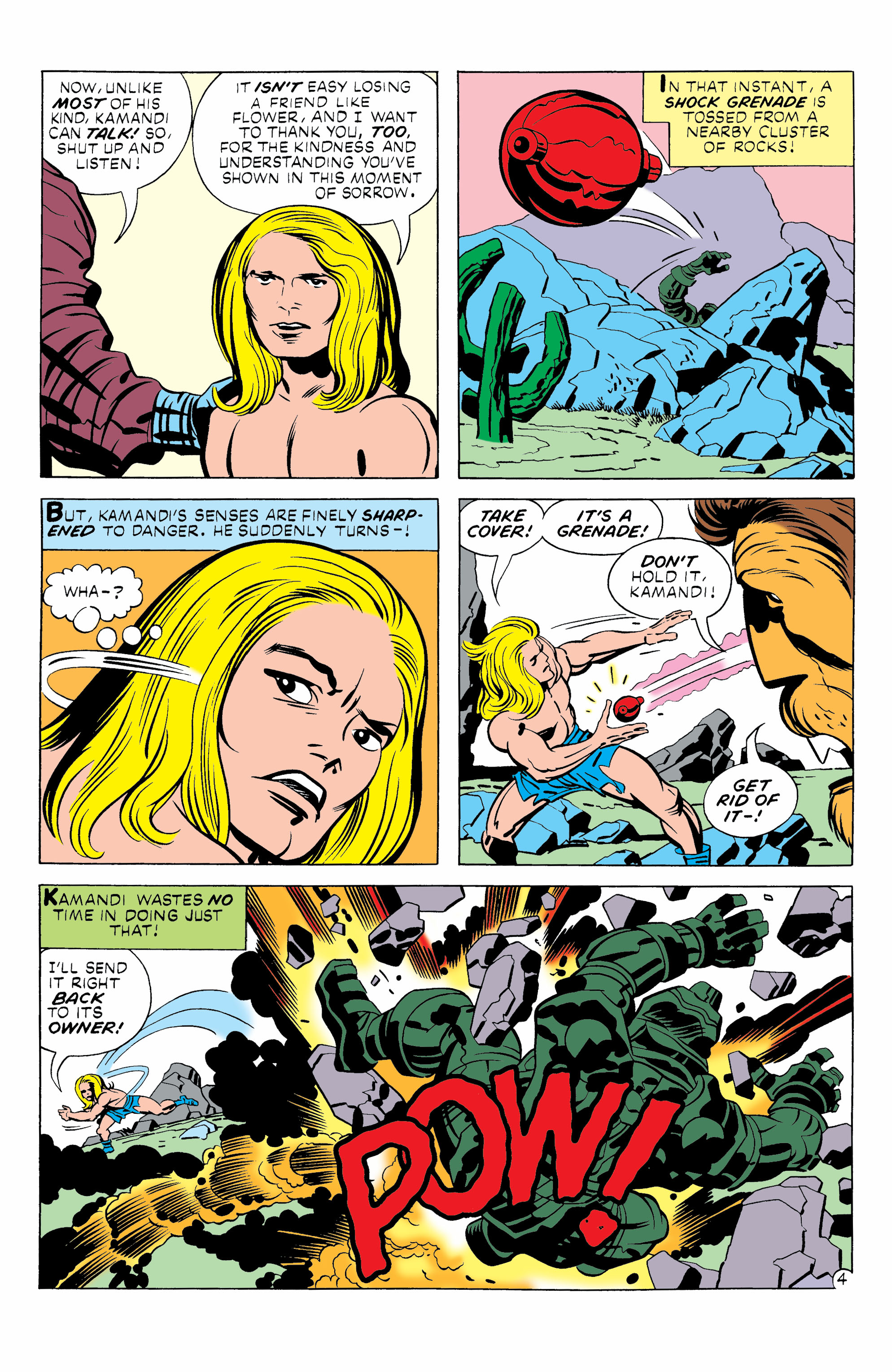 Read online Kamandi, The Last Boy On Earth comic -  Issue #7 - 4