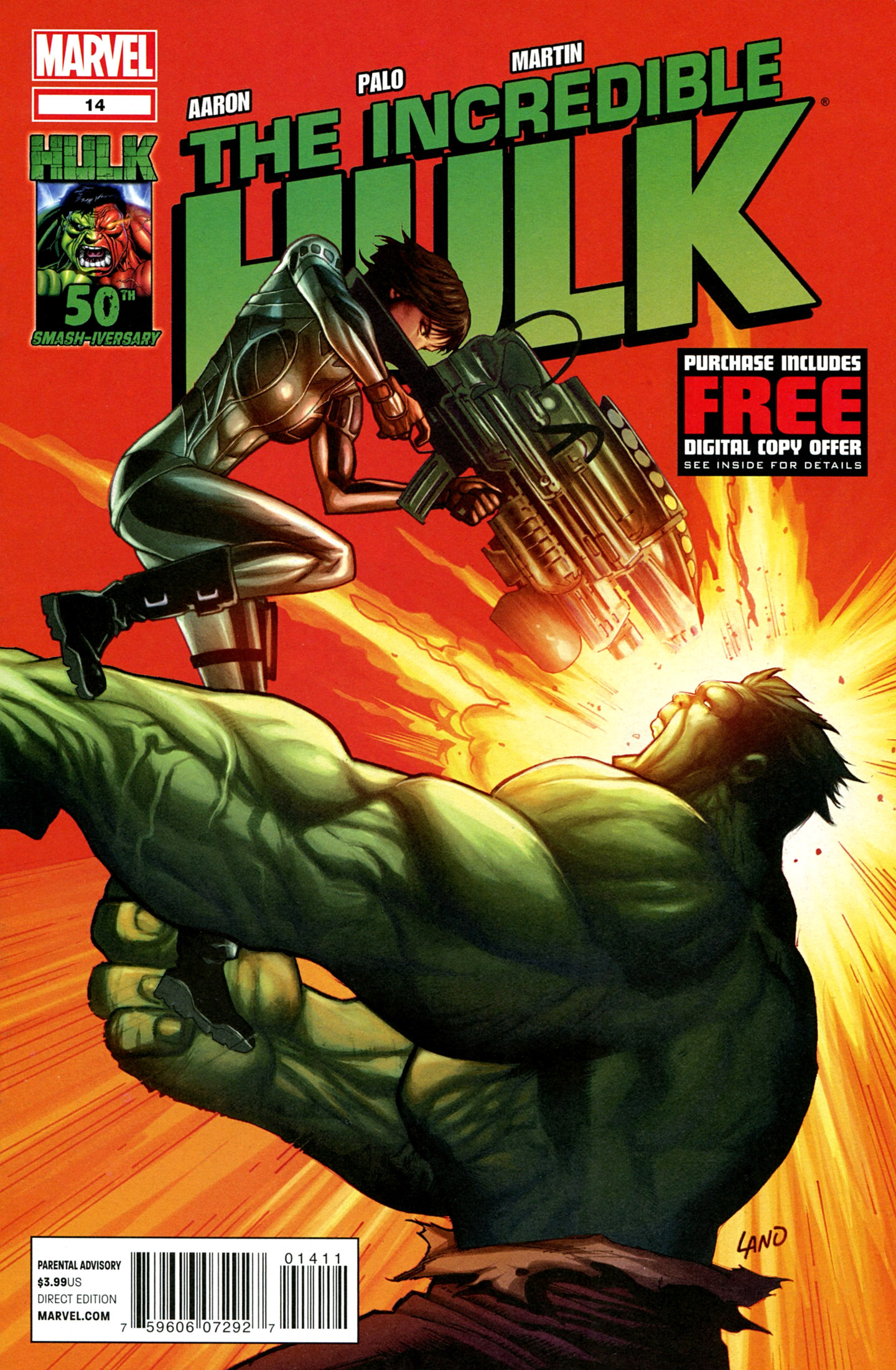 Read online Incredible Hulk comic -  Issue #14 - 1