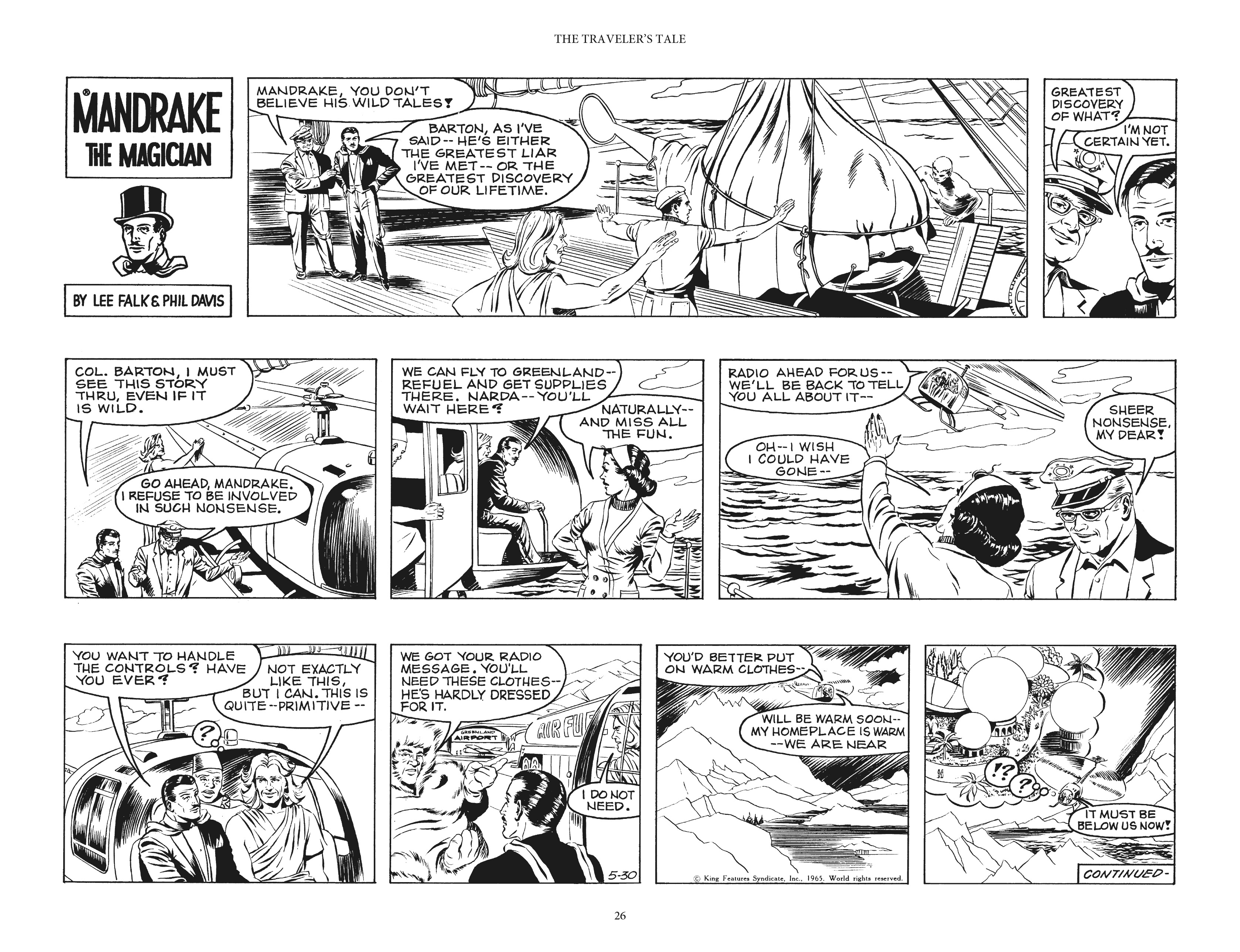 Read online Mandrake the Magician: The Fred Fredricks Sundays comic -  Issue # TPB (Part 1) - 27