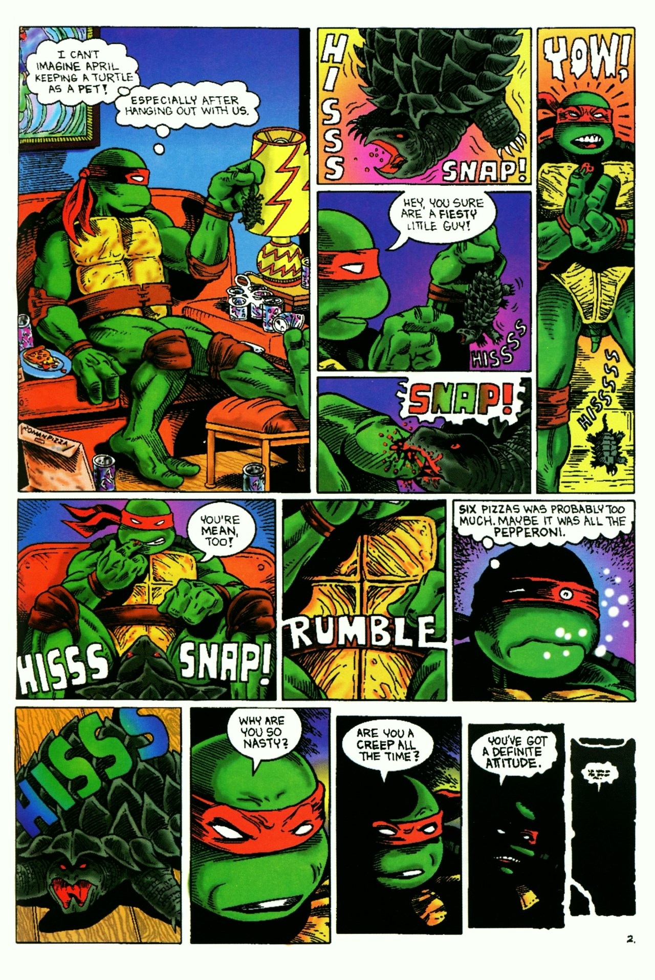 Read online Turtle Soup (1991) comic -  Issue #2 - 30