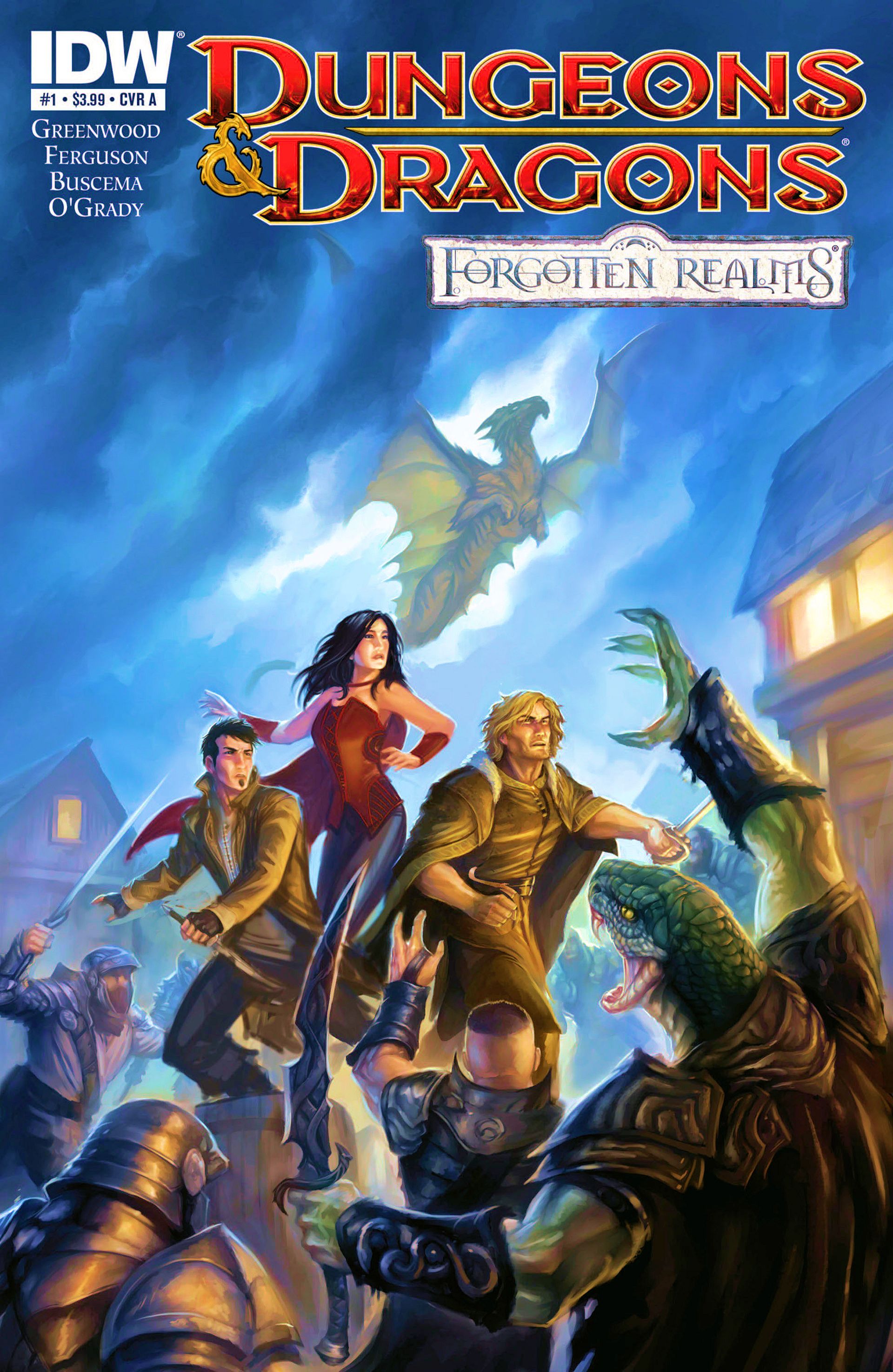 Read online Dungeons & Dragons: Forgotten Realms comic -  Issue #1 - 1