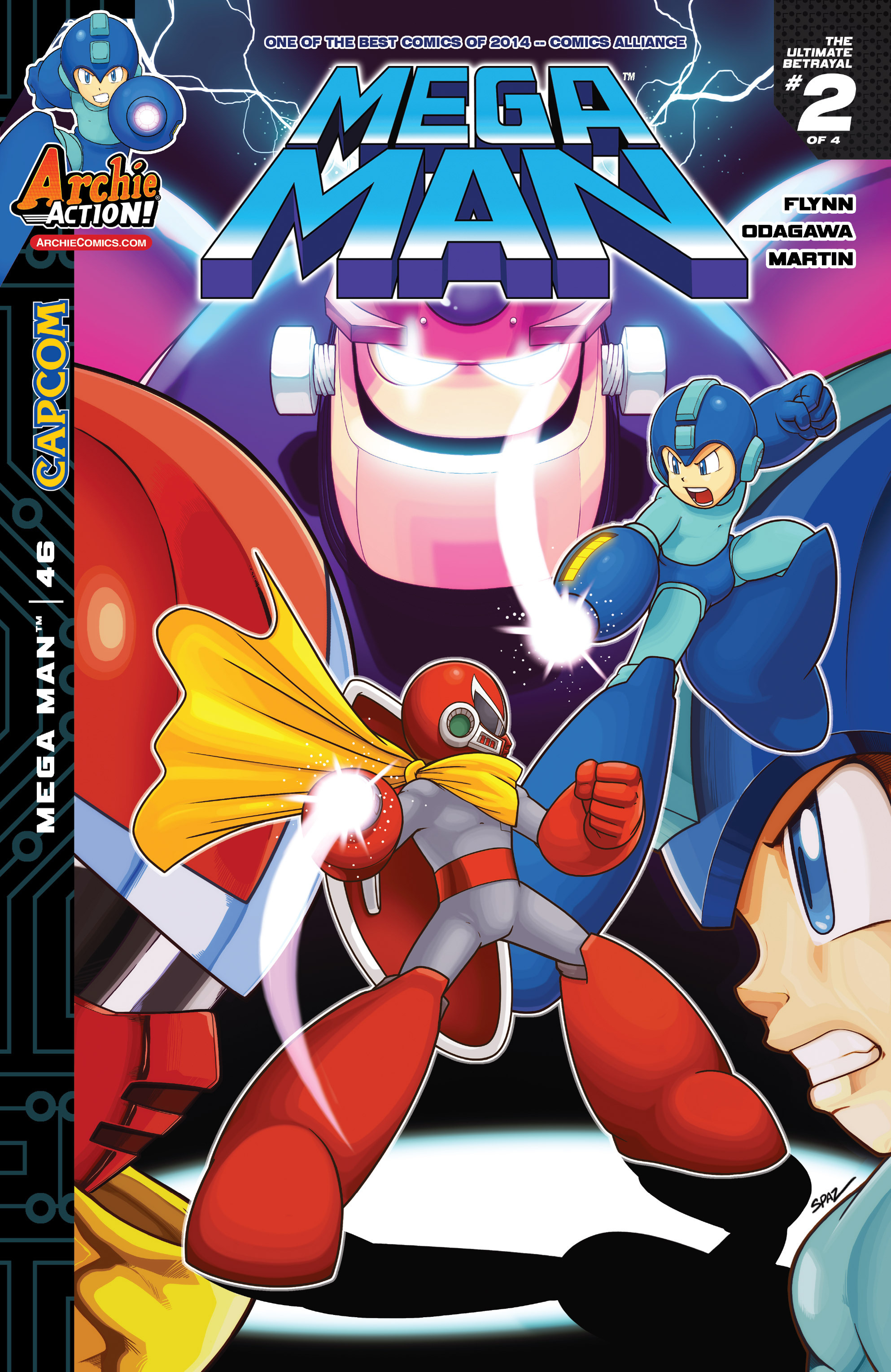 Read online Mega Man comic -  Issue #46 - 1