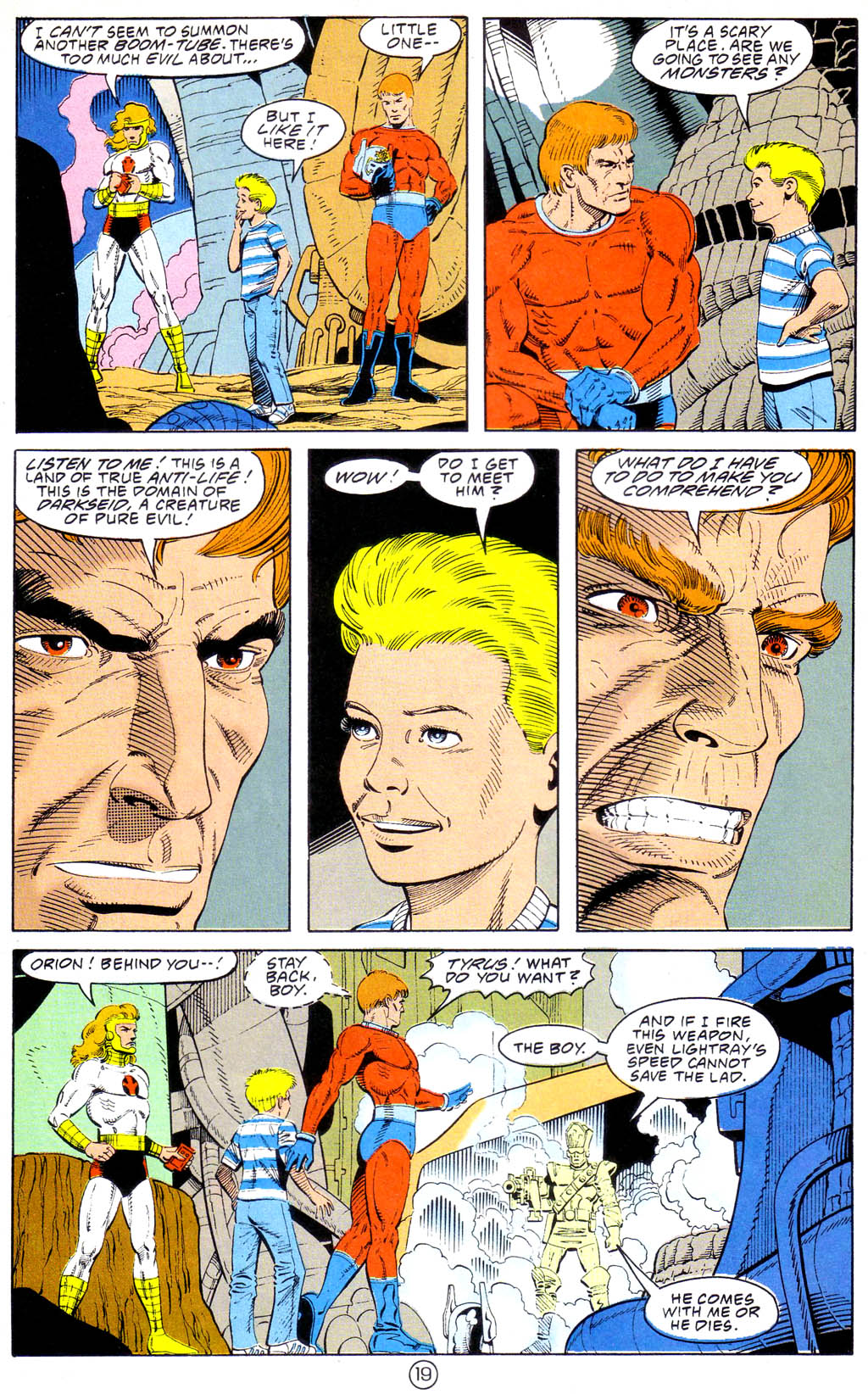 Read online The New Gods (1989) comic -  Issue #26 - 19