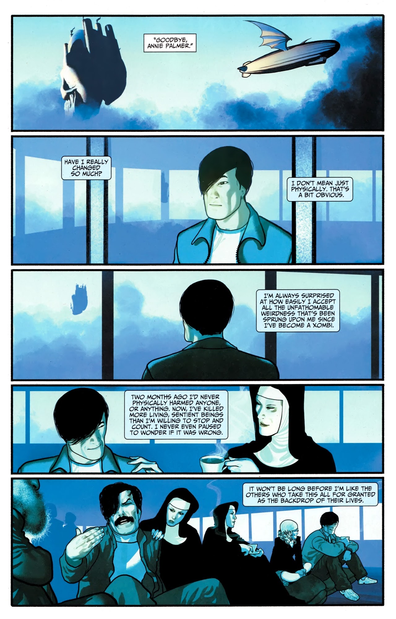 Read online Xombi (2011) comic -  Issue #6 - 21